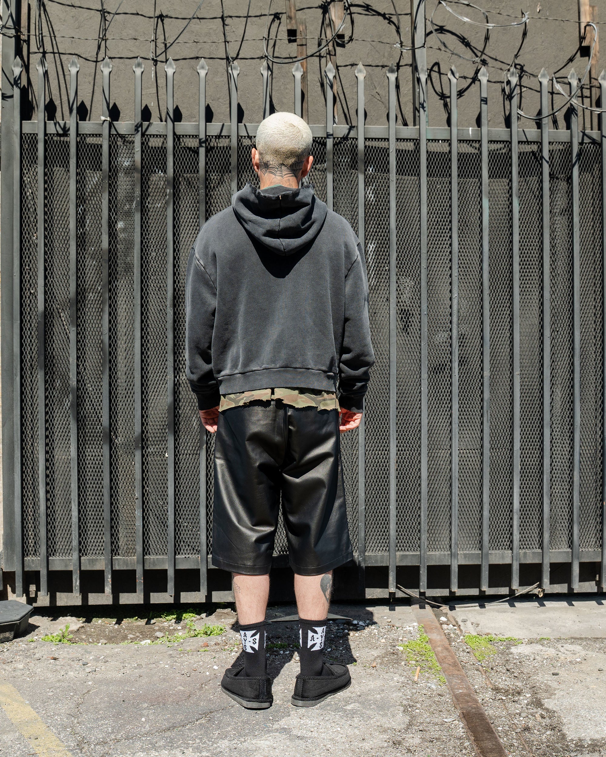 CROPPED VINTAGE ZIP HOODIE - Image 5