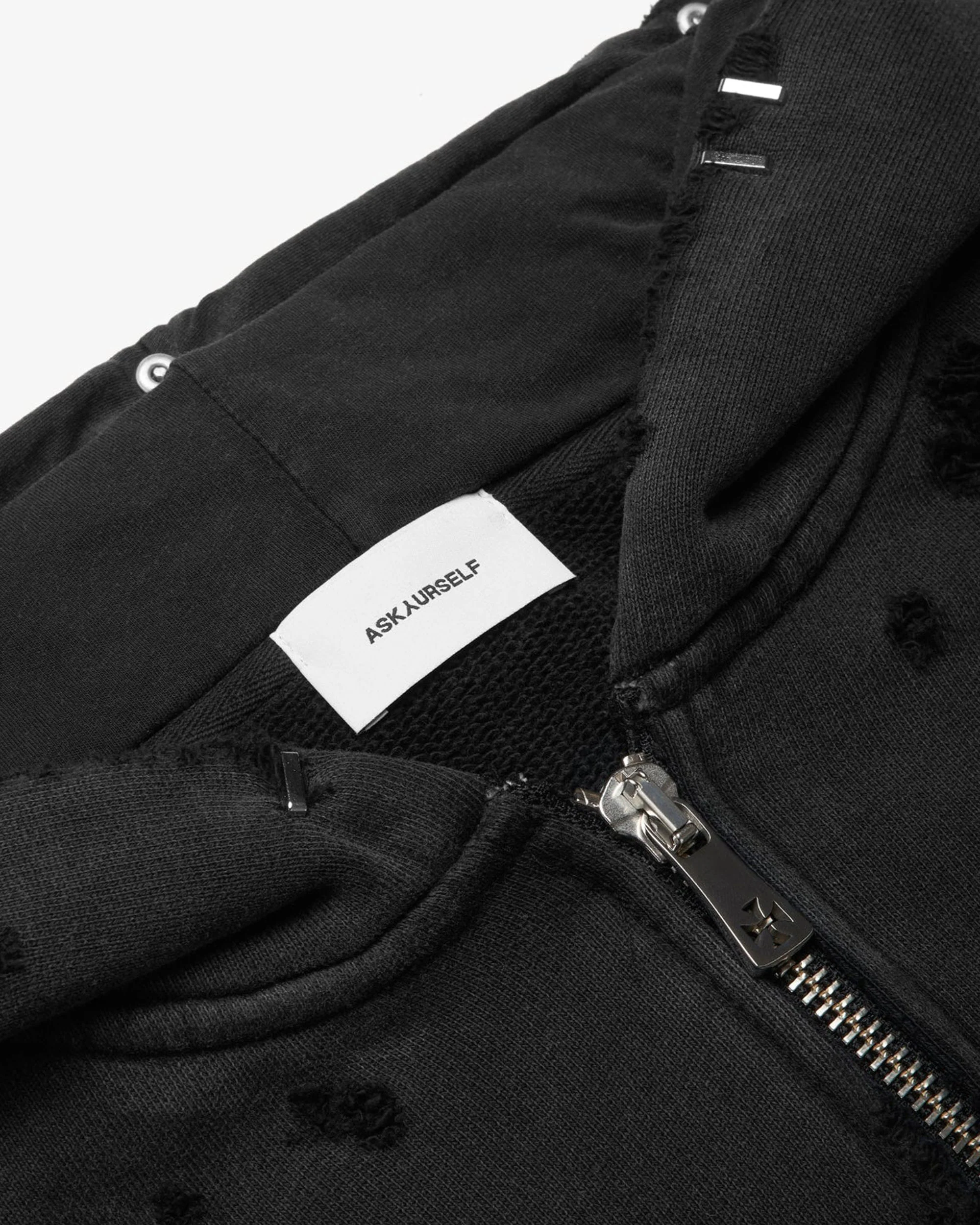 CROPPED VINTAGE ZIP HOODIE - Image 6
