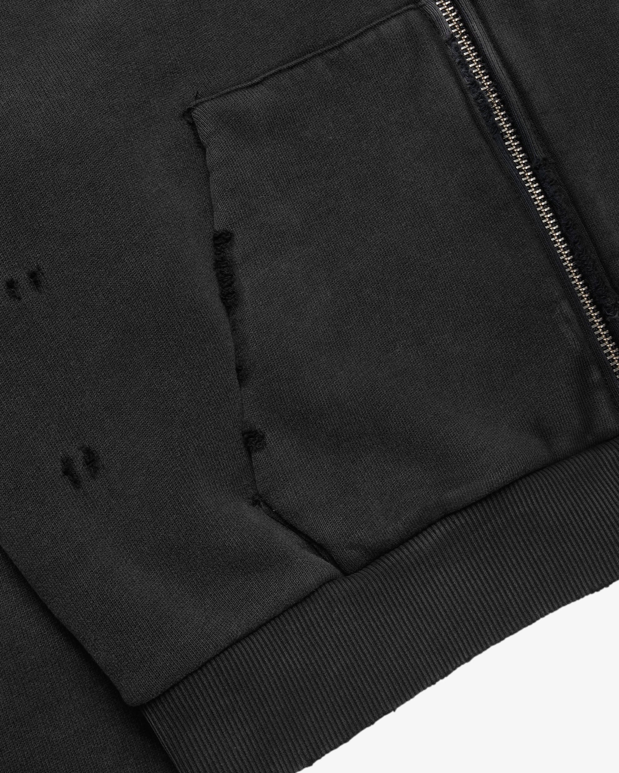 CROPPED VINTAGE ZIP HOODIE - Image 7