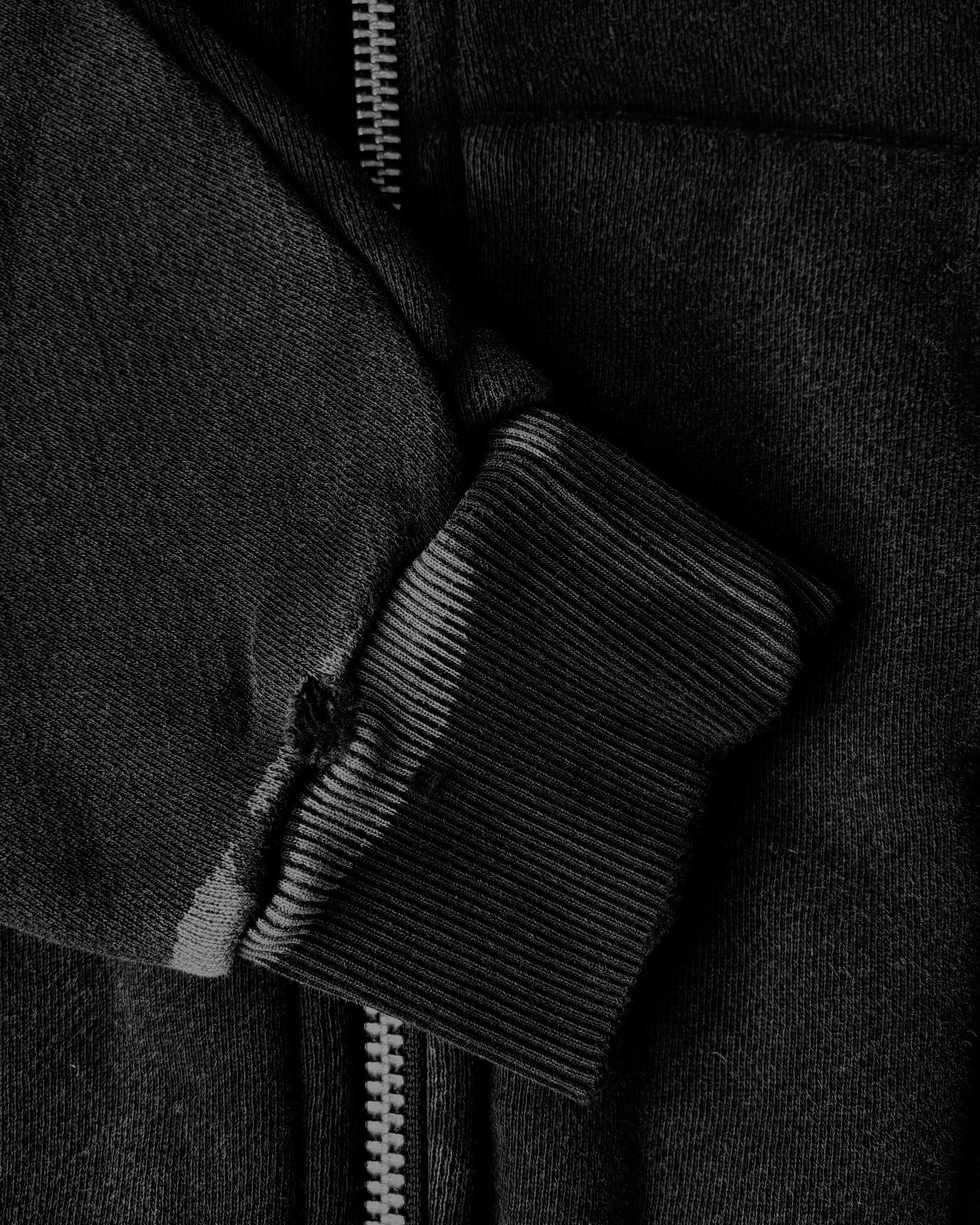 CROPPED VINTAGE ZIP HOODIE - Image 8