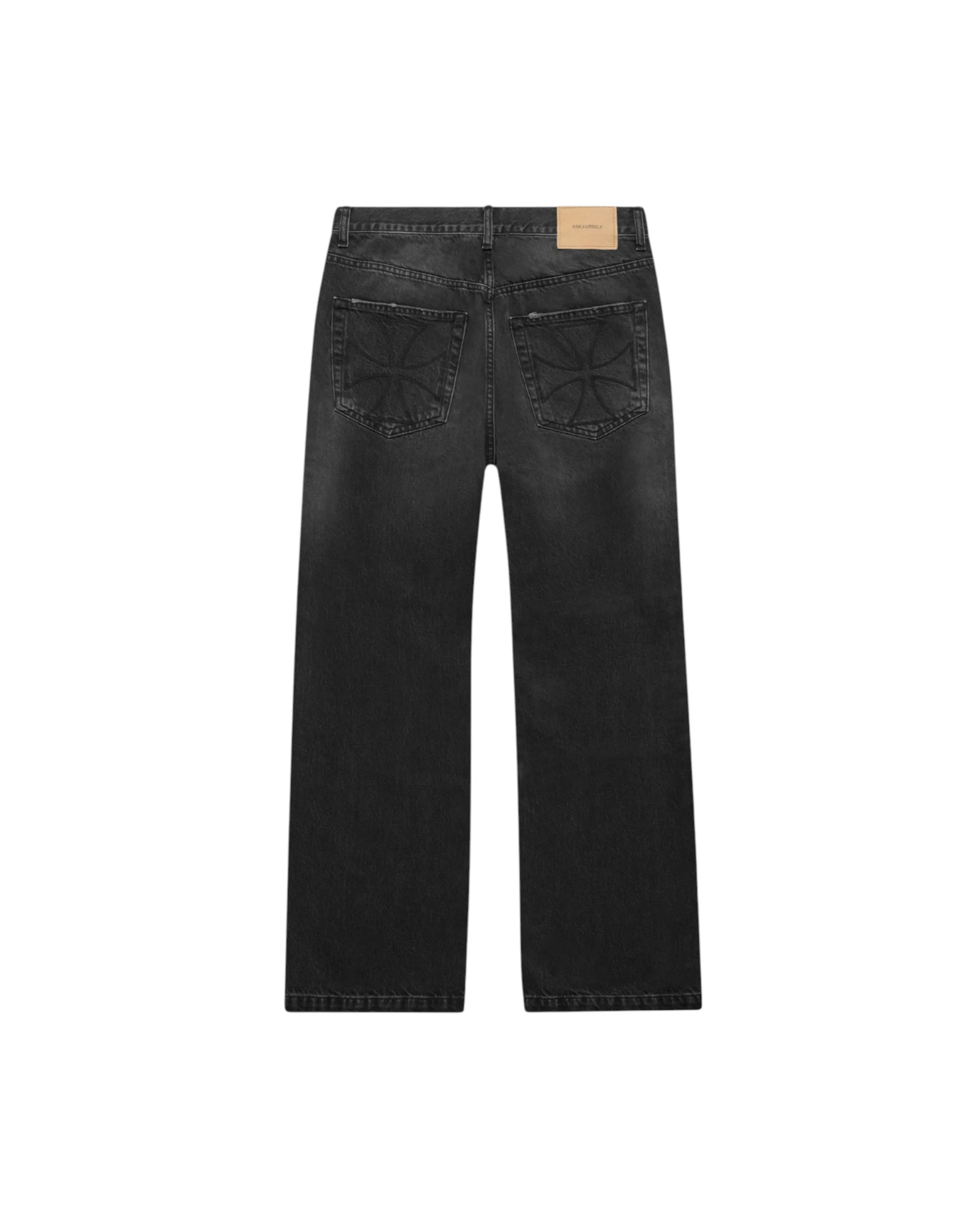 CROSS POCKET PHRASE JEANS - Image 3