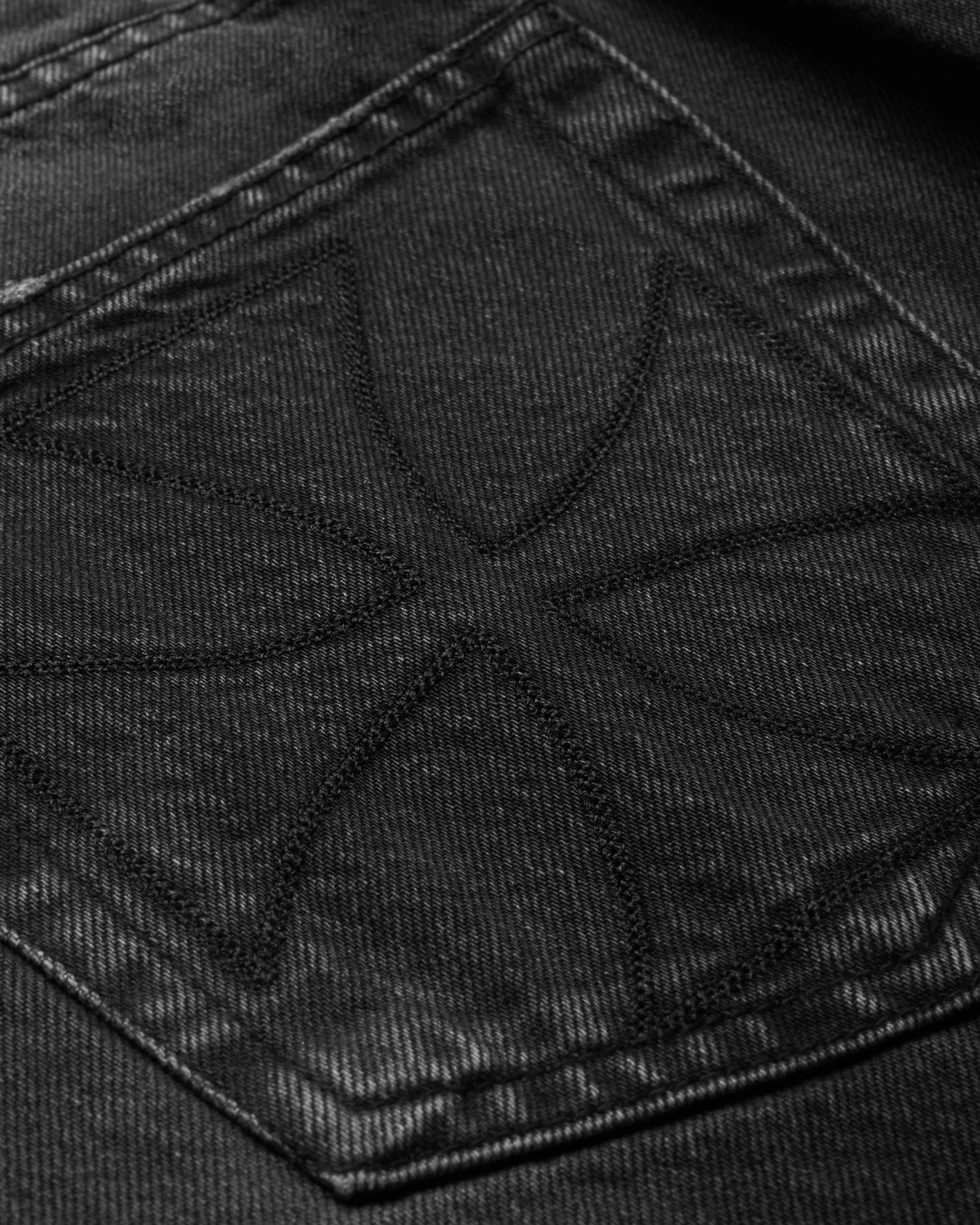 CROSS POCKET PHRASE JEANS - Image 7
