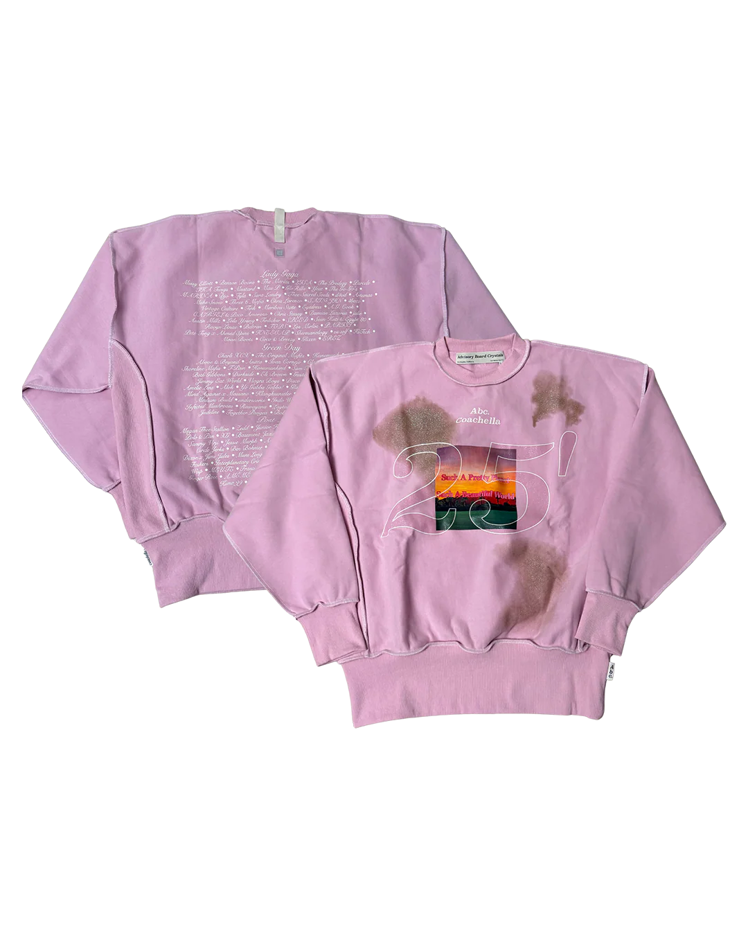 Crystal Overlay Lineup Sweatshirt - Image 3