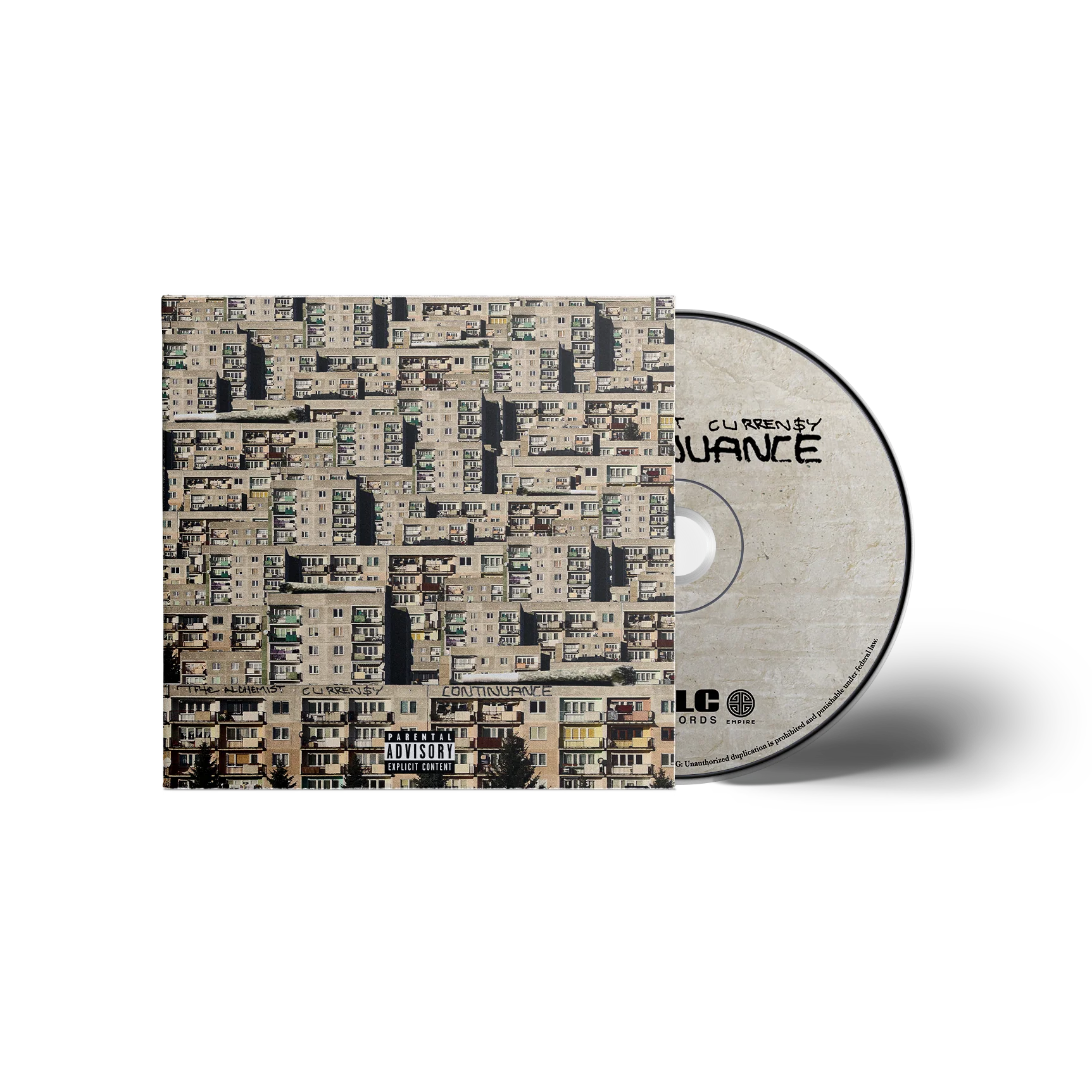 Curren$y & The Alchemist - Continuance CD
