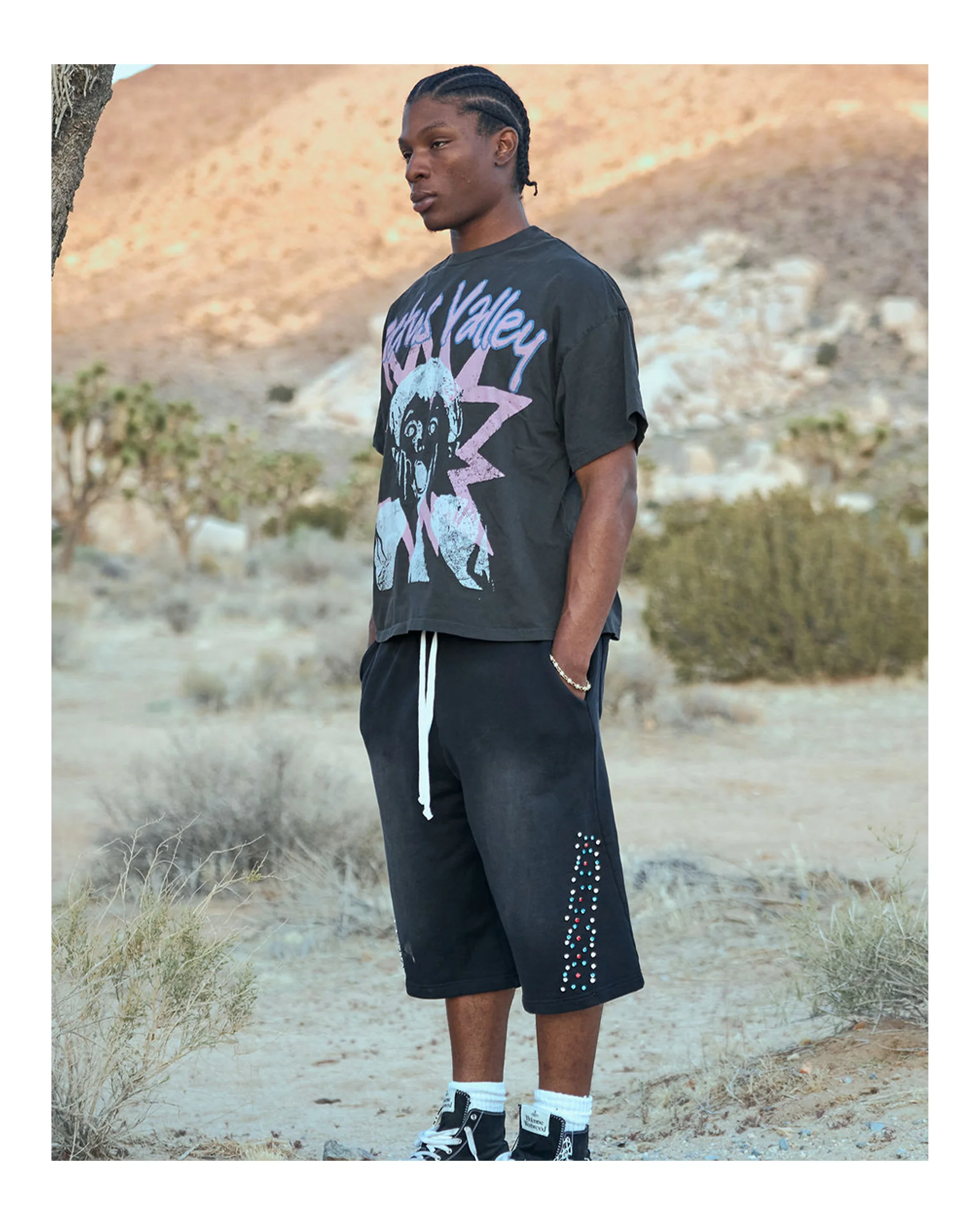 CVx3 Sweat Shorts - Black - Image 3