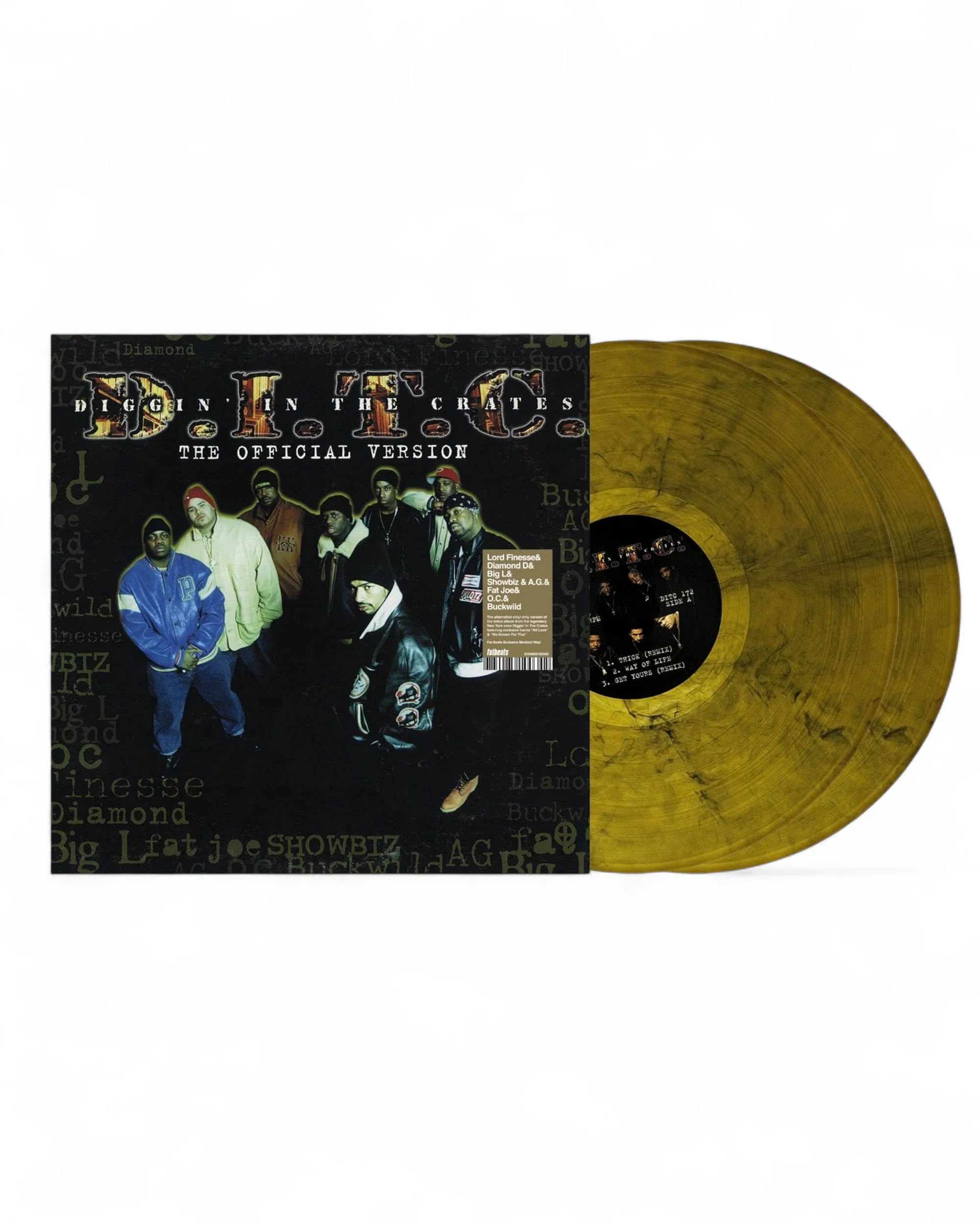 D.I.T.C. - The Official Version (2xLP - Marble Vinyl - Fat Beats Exclusive)