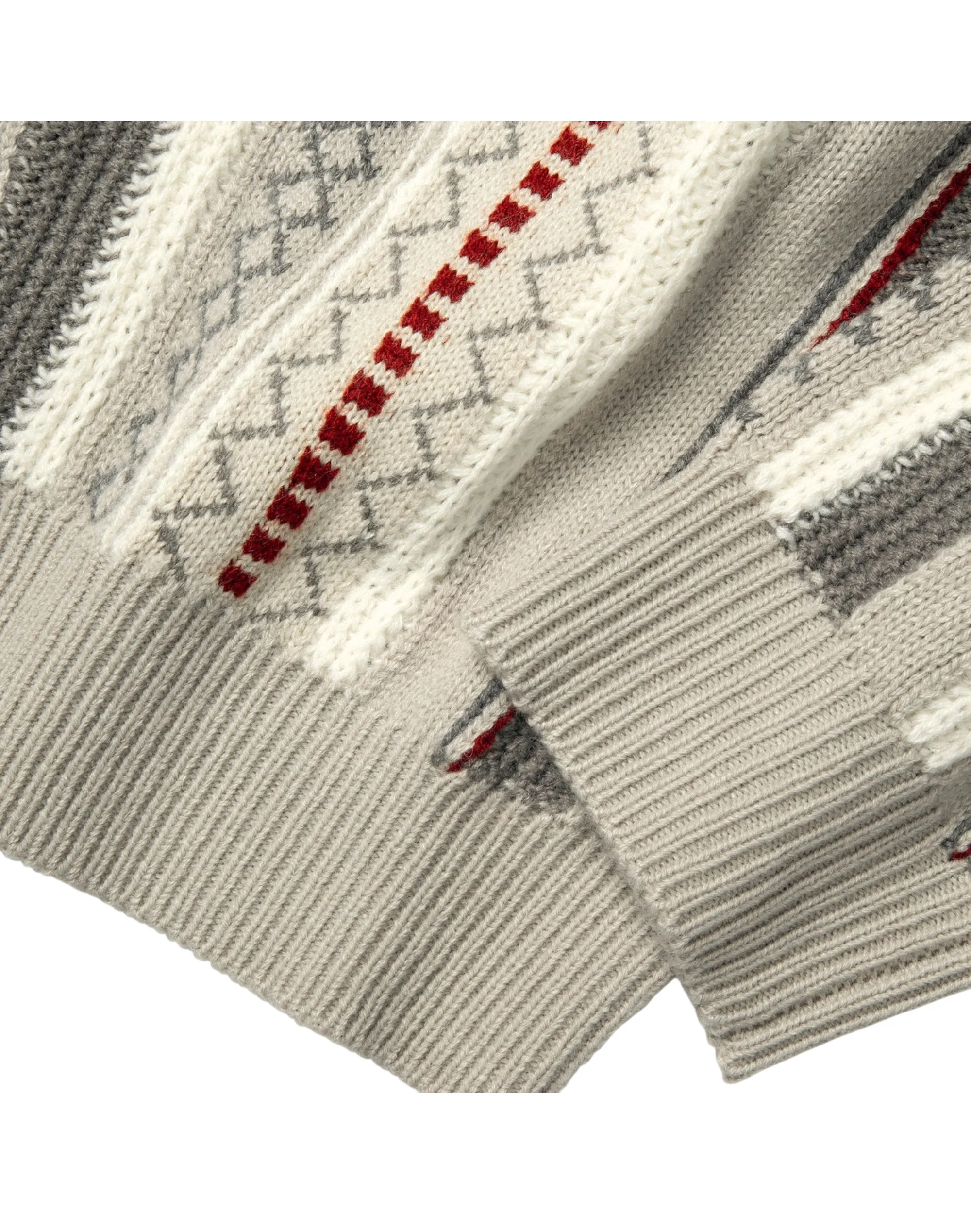 Dad's Striped Knit Cardigan - Image 8