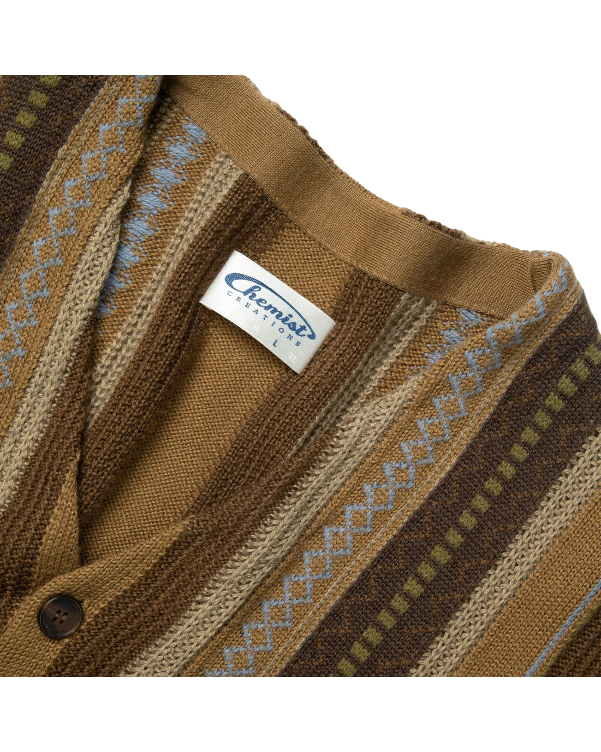 Dad's Striped Knit Cardigan - Image 7