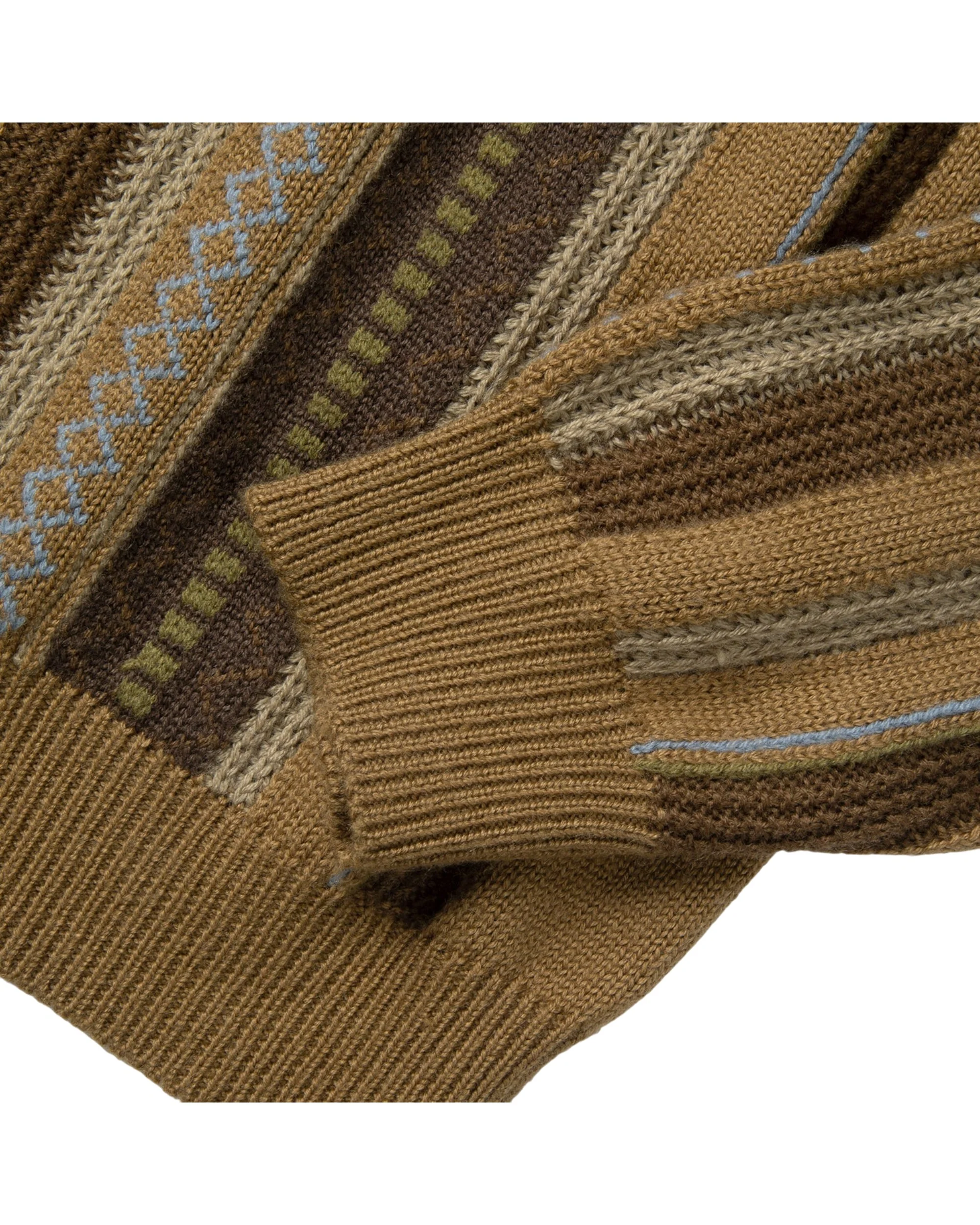 Dad's Striped Knit Cardigan - Image 9
