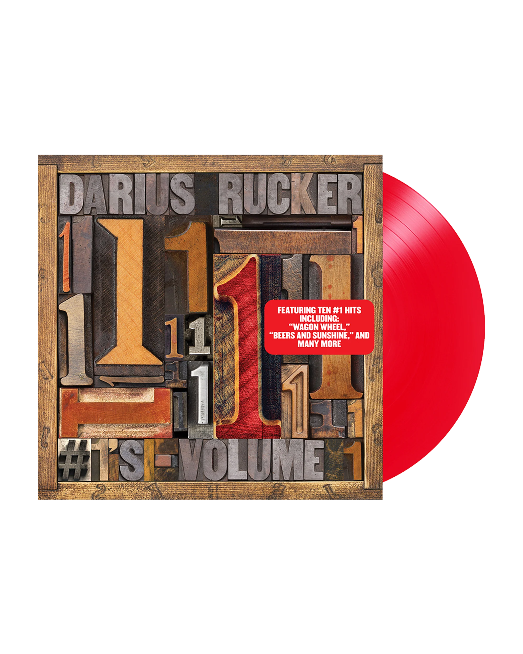 Darius Rucker #1's Vol. 1 (Vinyl-Red)