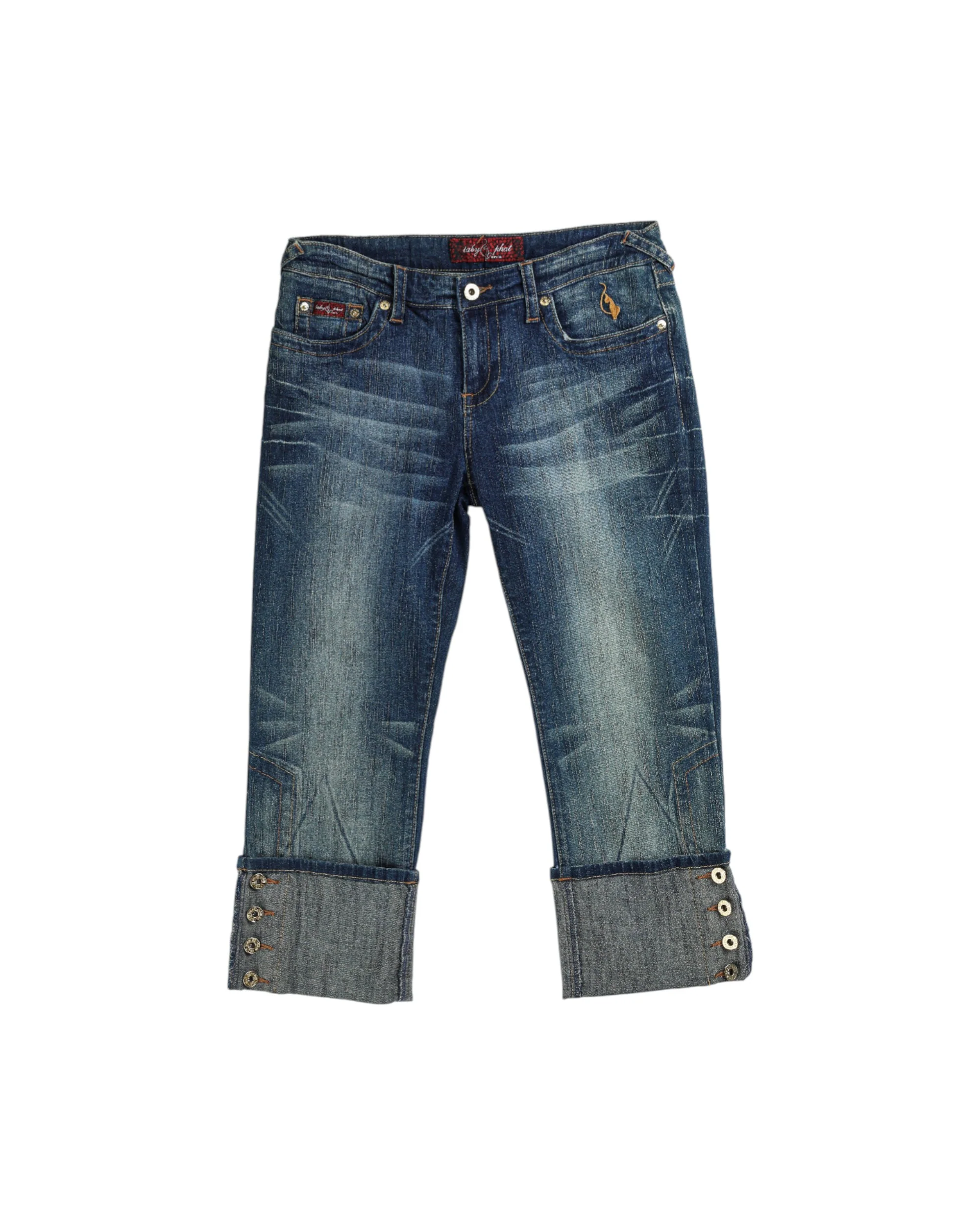 Deadstock Baby Phat "Sexy Siren" Denim Capris - W30, W31