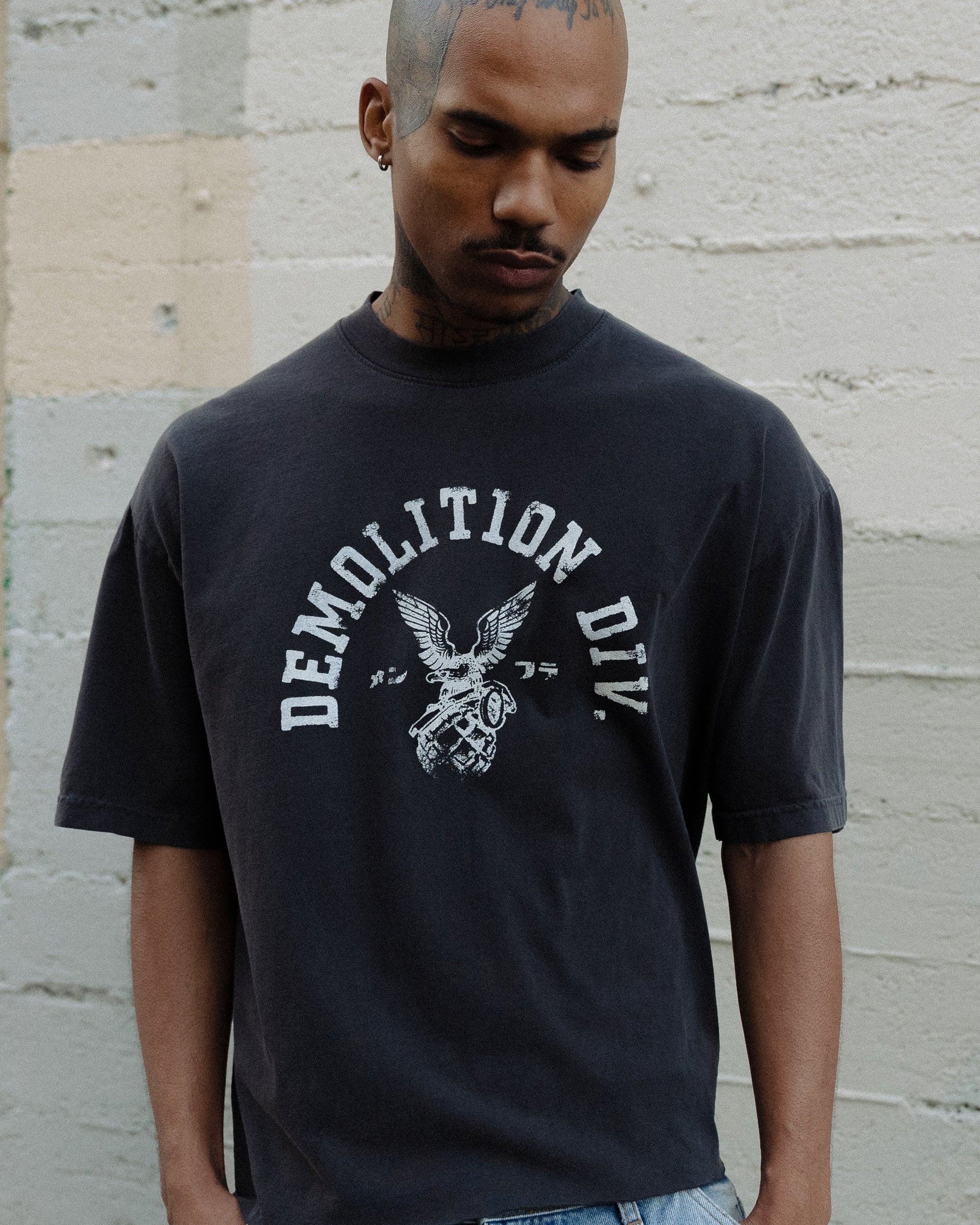 Demo Tee - Vintage Black - Image 5