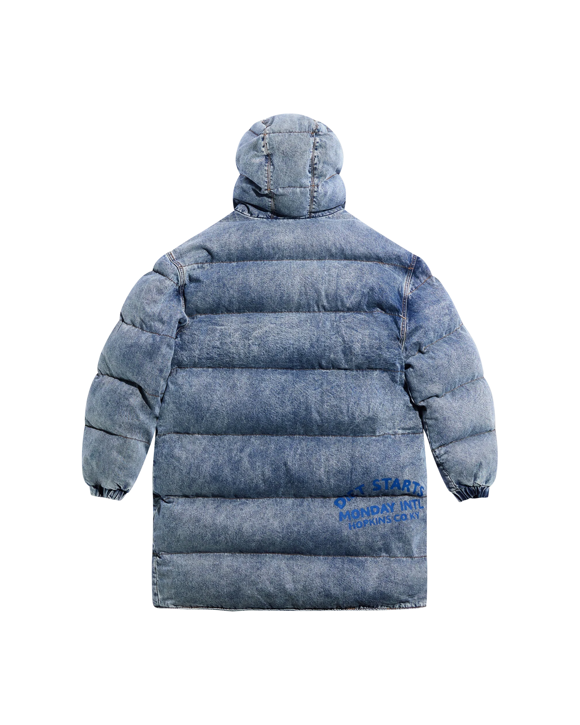 Denim Parka - Indigo - Image 2