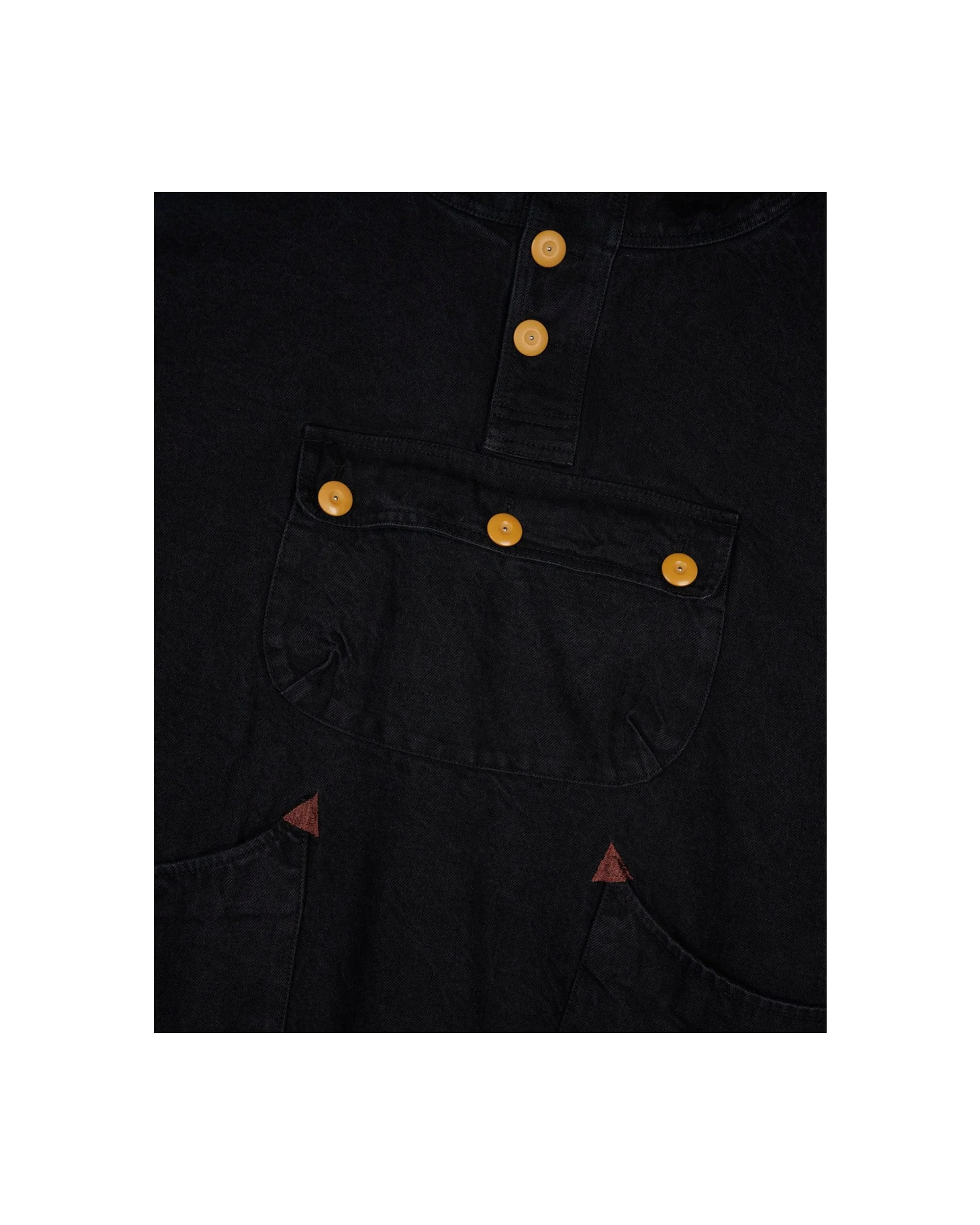 Denim Smock - Black - Image 9