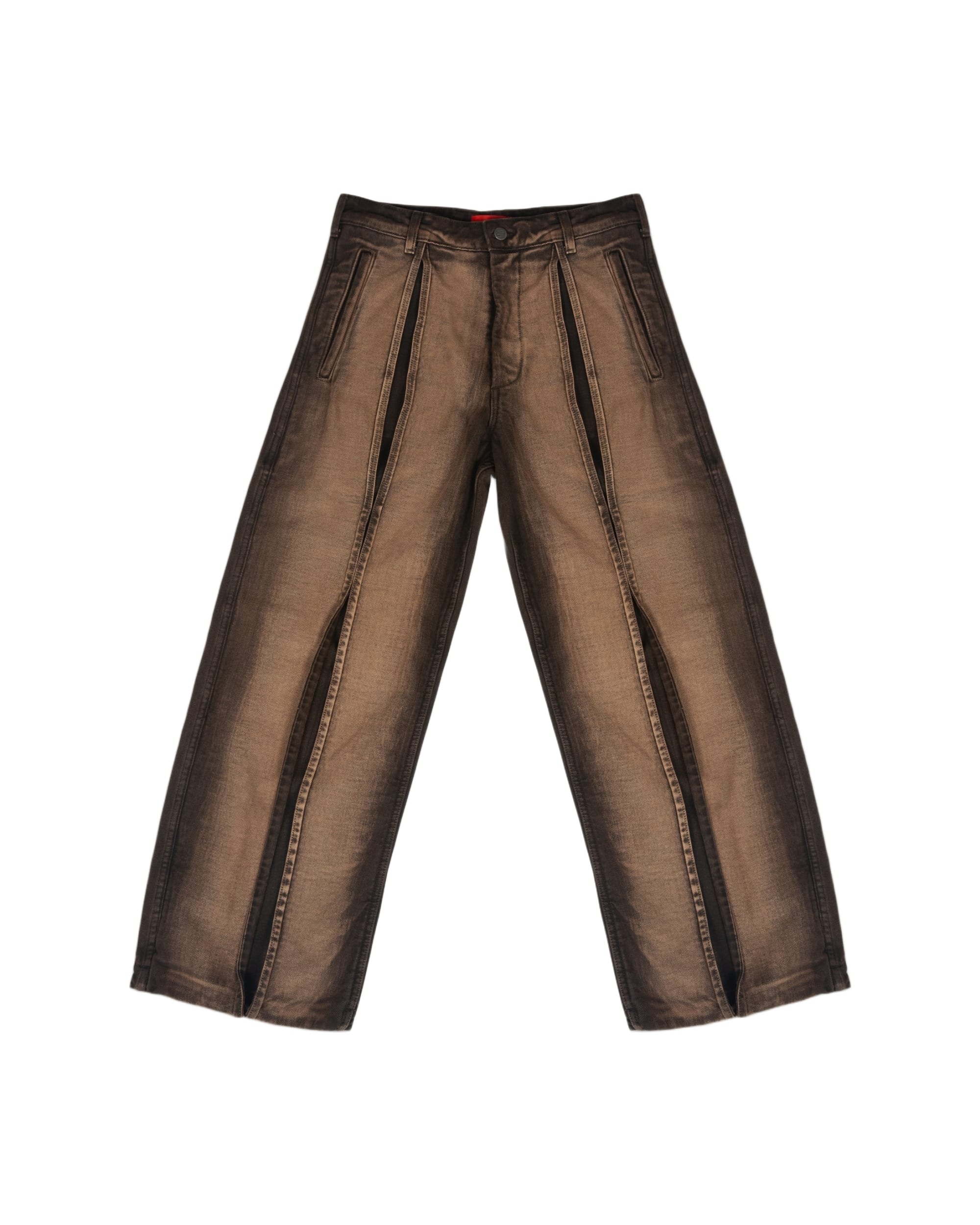 DENIM STOMATA PANT - CHAI