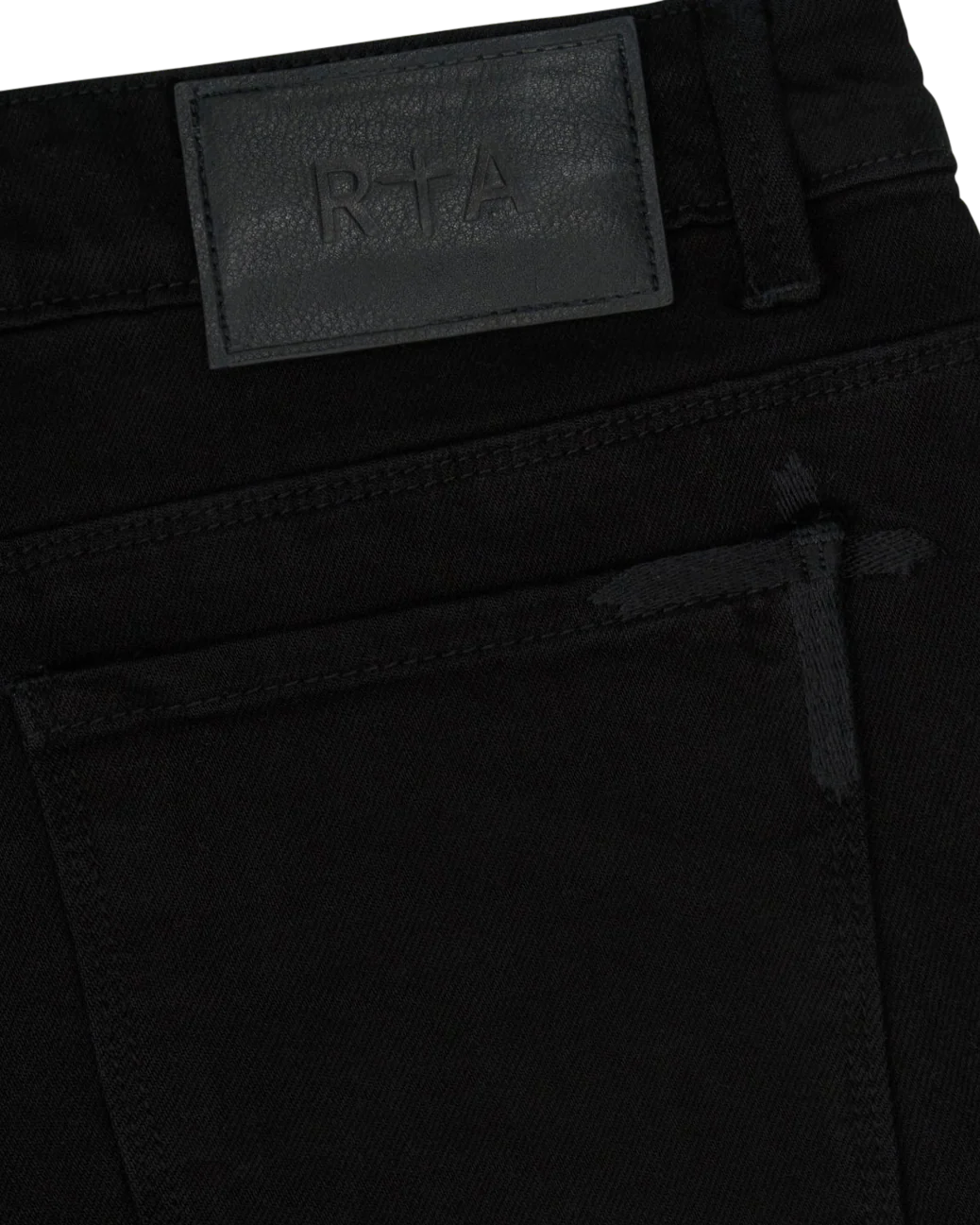 DENIS SKINNY JEAN | BLACK SCRATCHED - Image 4