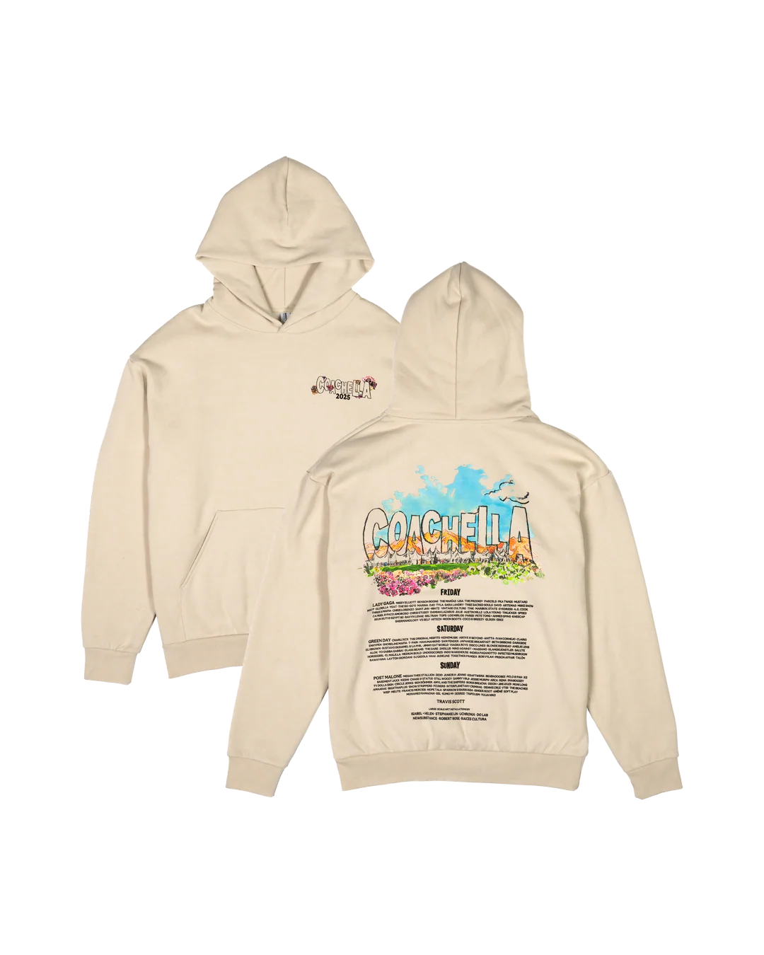 Desert Bloom 2025 Lineup Hoodie - Image 3