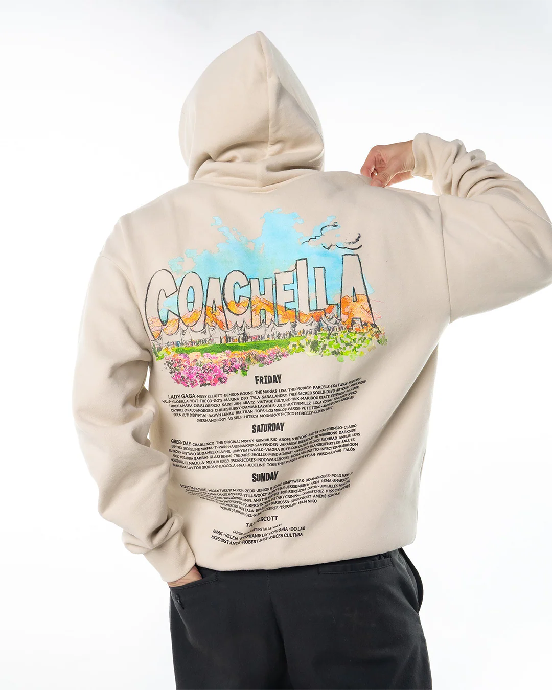 Desert Bloom 2025 Lineup Hoodie - Image 7