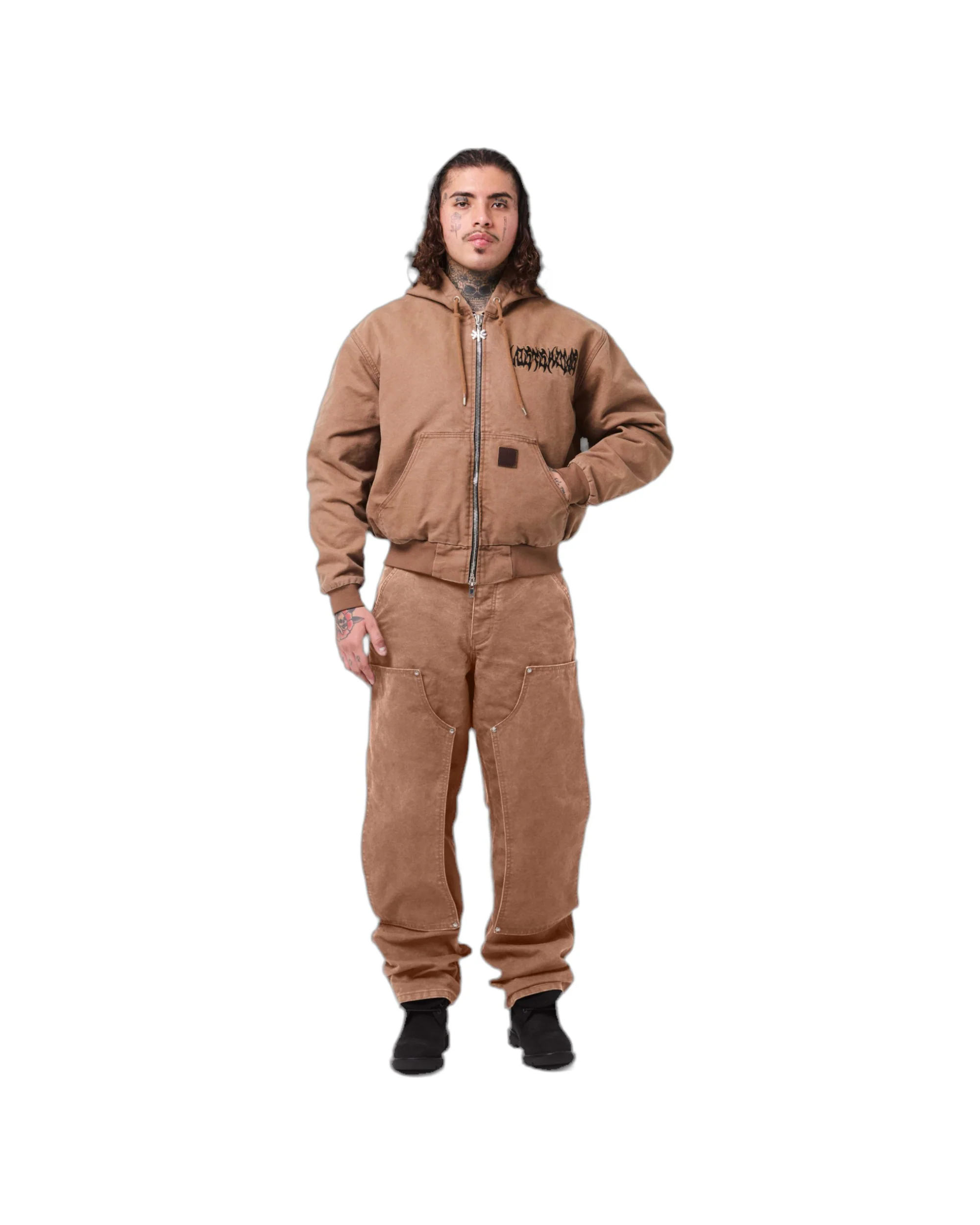 DETACHED DOUBLE KNEE PANT (CORK) - Image 5