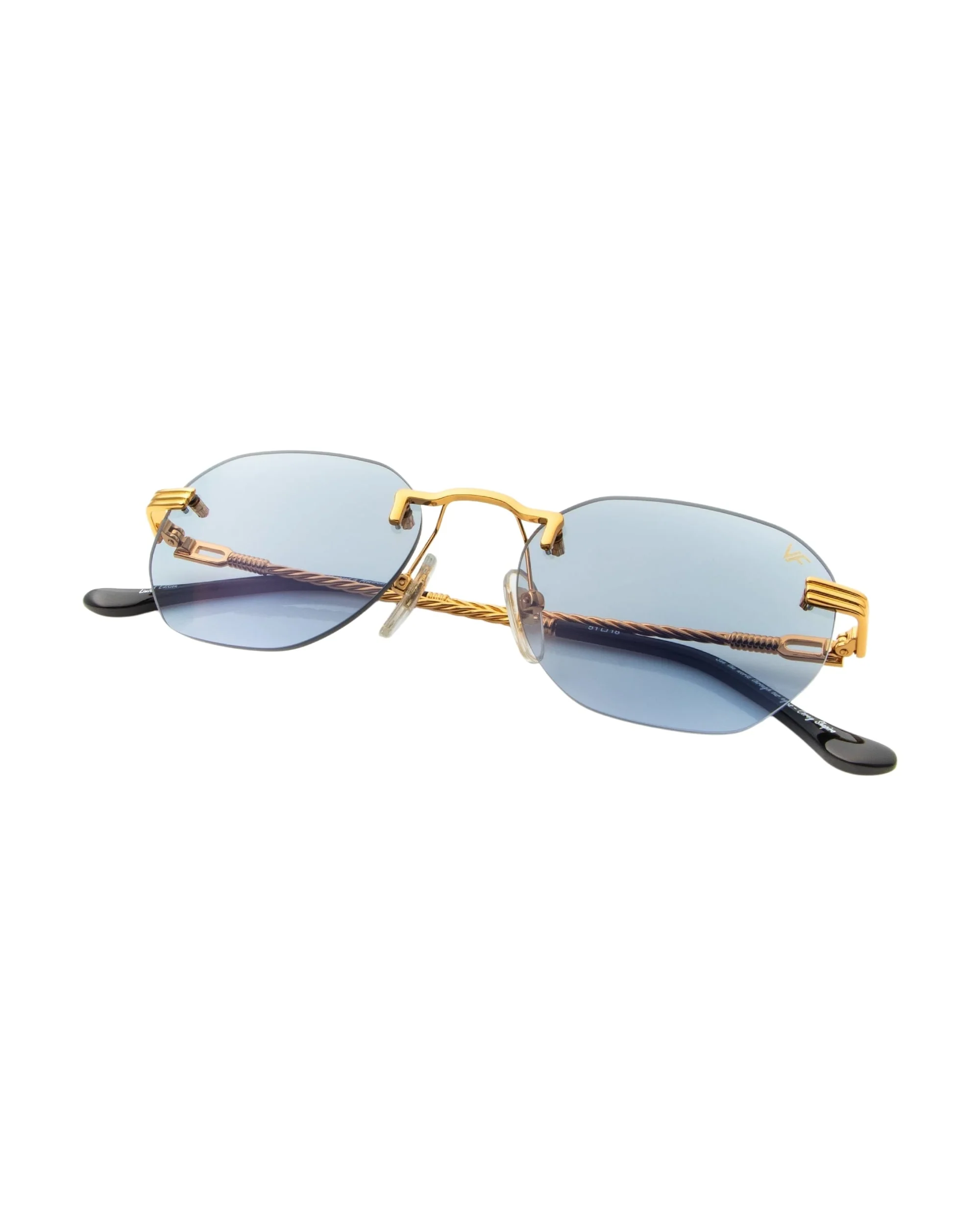 Detroit Player Rimless Drill Mount 24KT Gold - Image 25