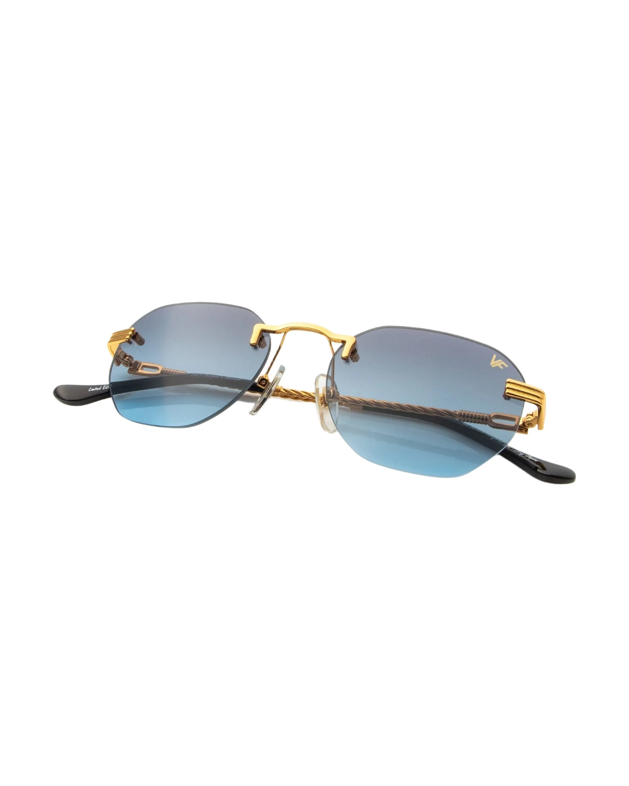 Detroit Player Rimless Drill Mount 24KT Gold - Image 47