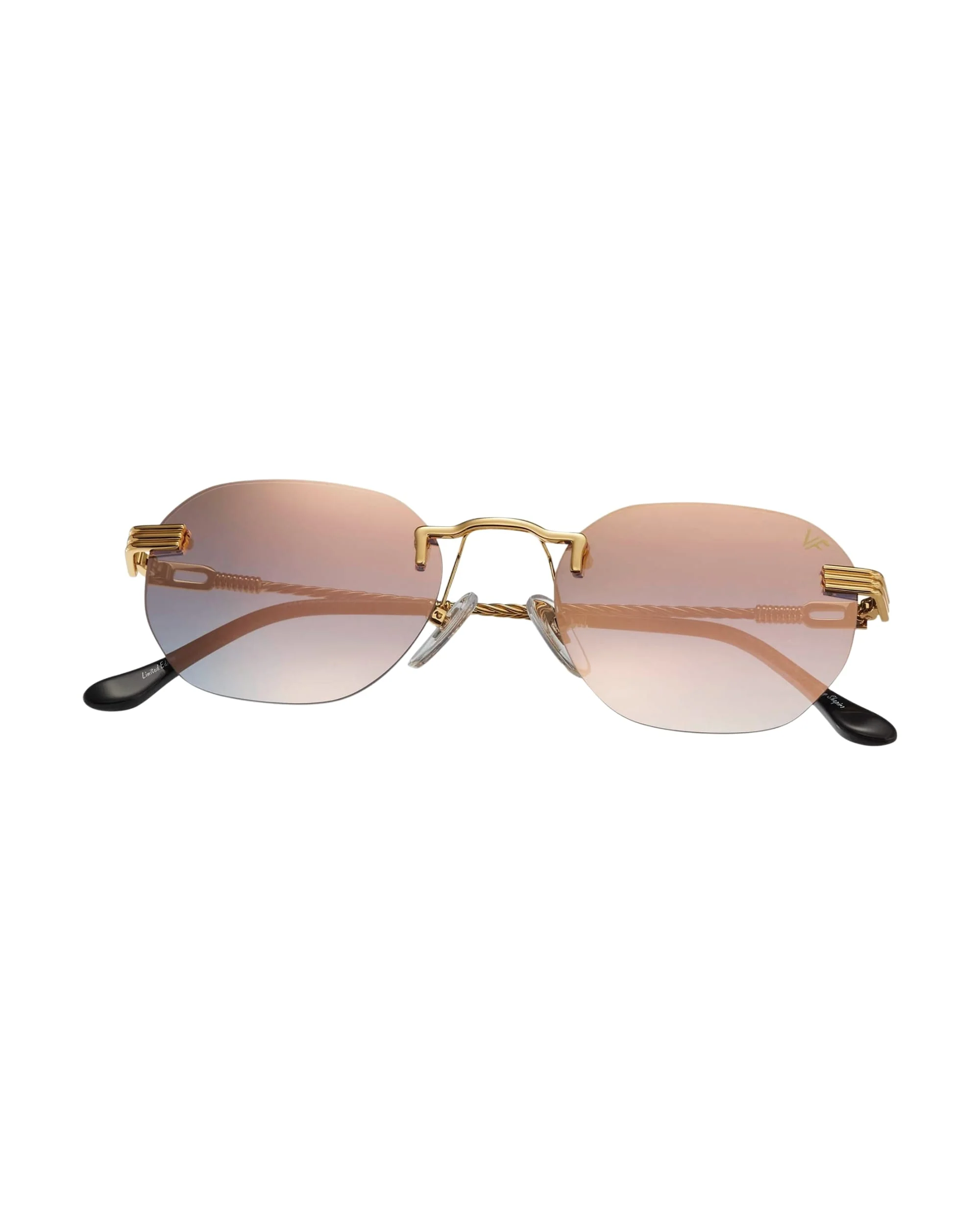 Detroit Player Rimless Drill Mount 24KT Gold - Image 50