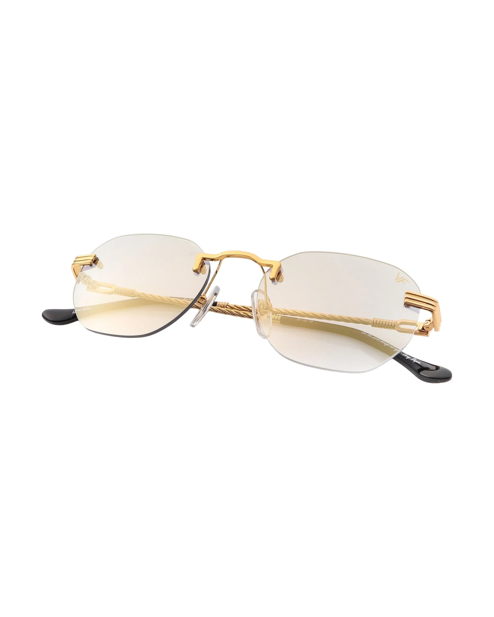 Detroit Player Rimless Drill Mount 24KT Gold - Image 7