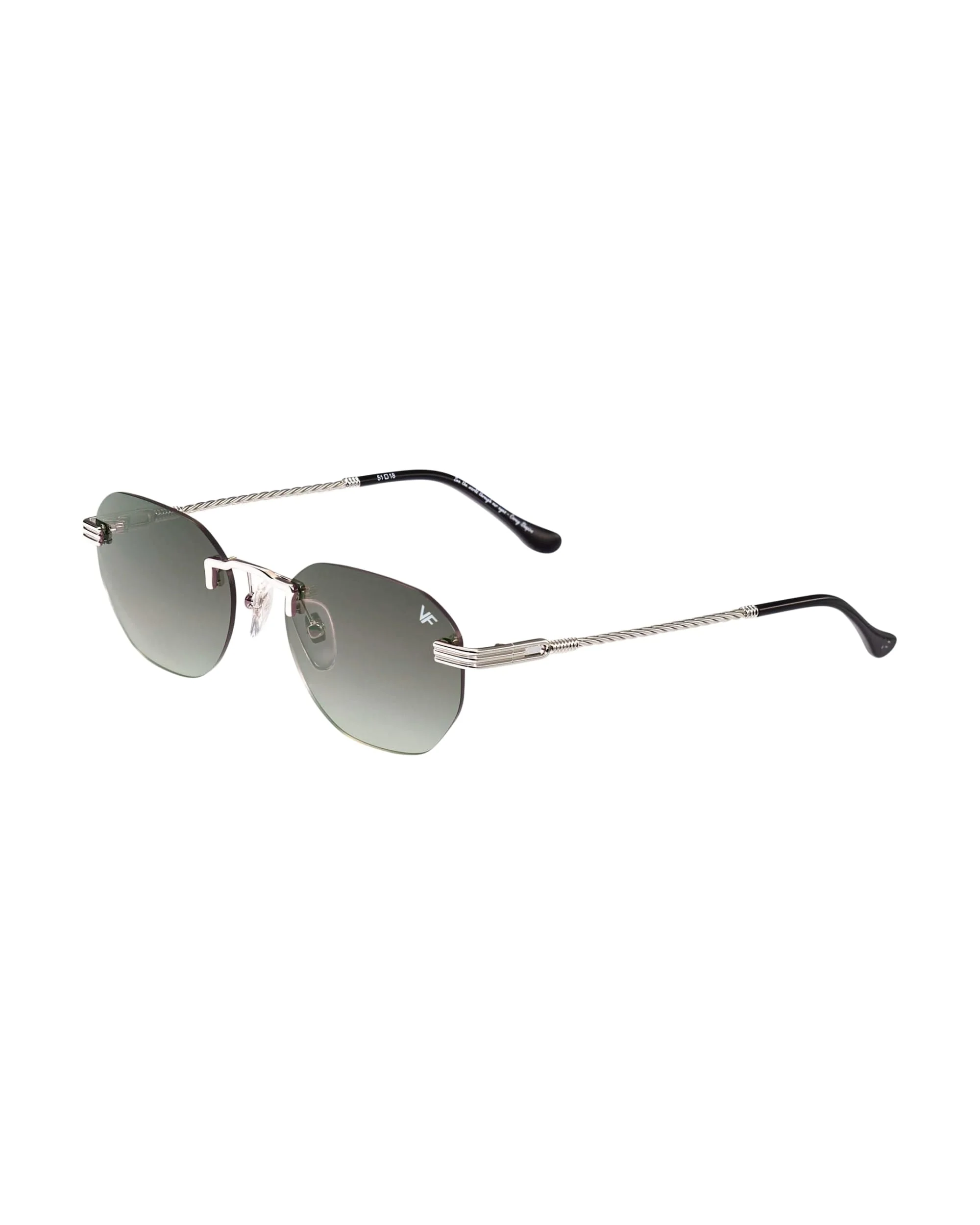 Detroit Player Rimless Drill Mount 24KT White Gold - Image 50