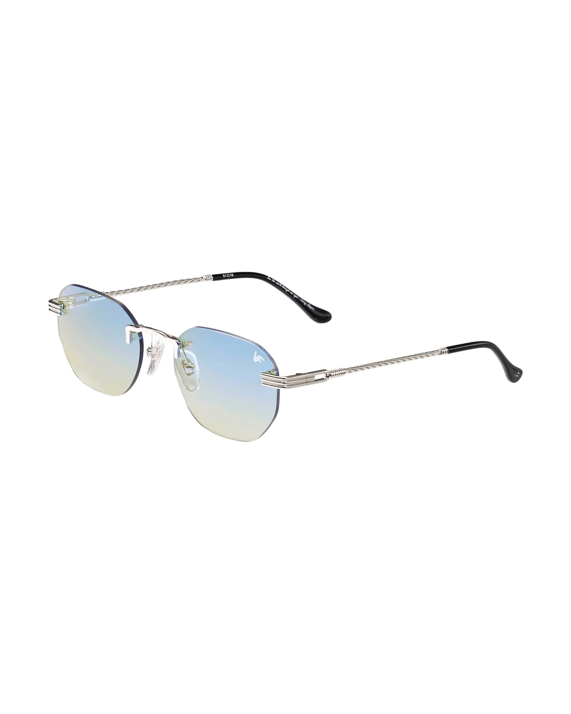 Detroit Player Rimless Drill Mount 24KT White Gold - Image 68