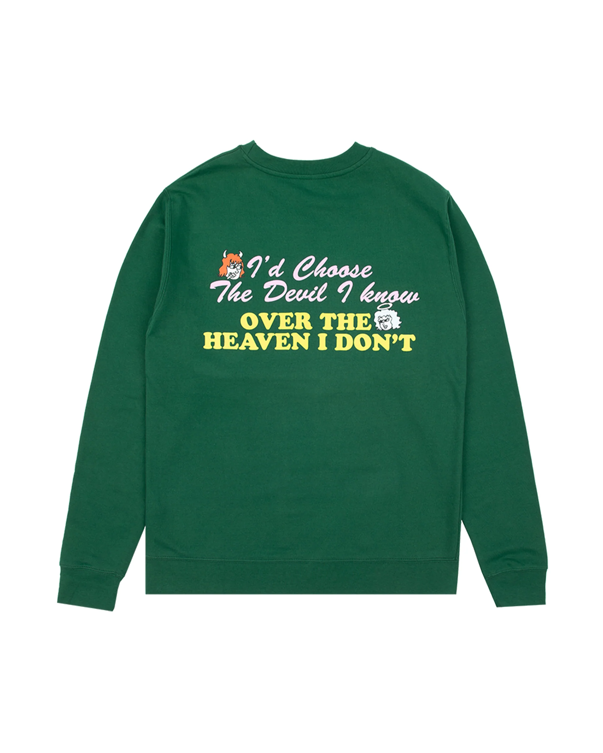 Devil I Know Crewneck - Image 2