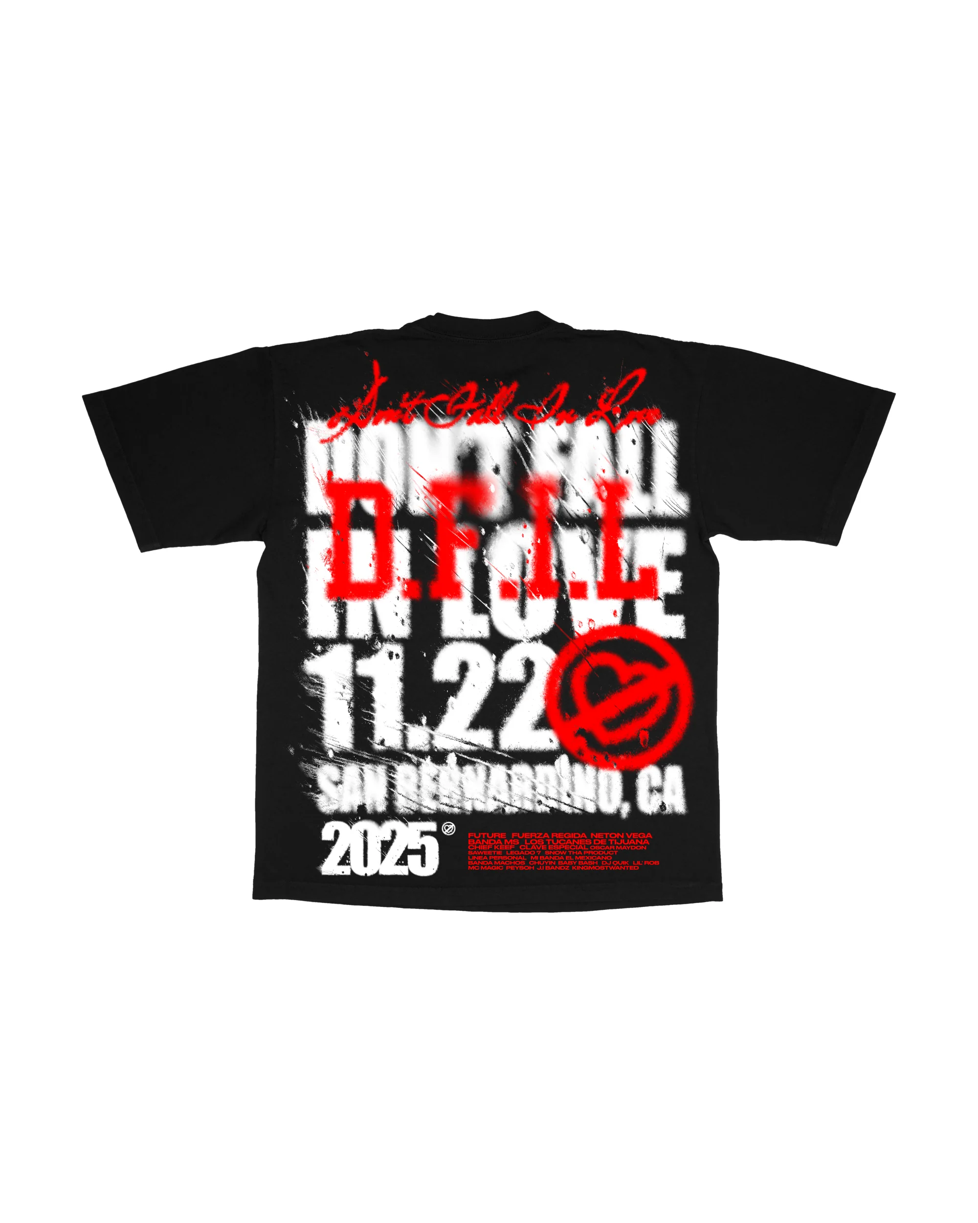 DFIL LINEUP - BLACK S/S (FEST) - Image 2