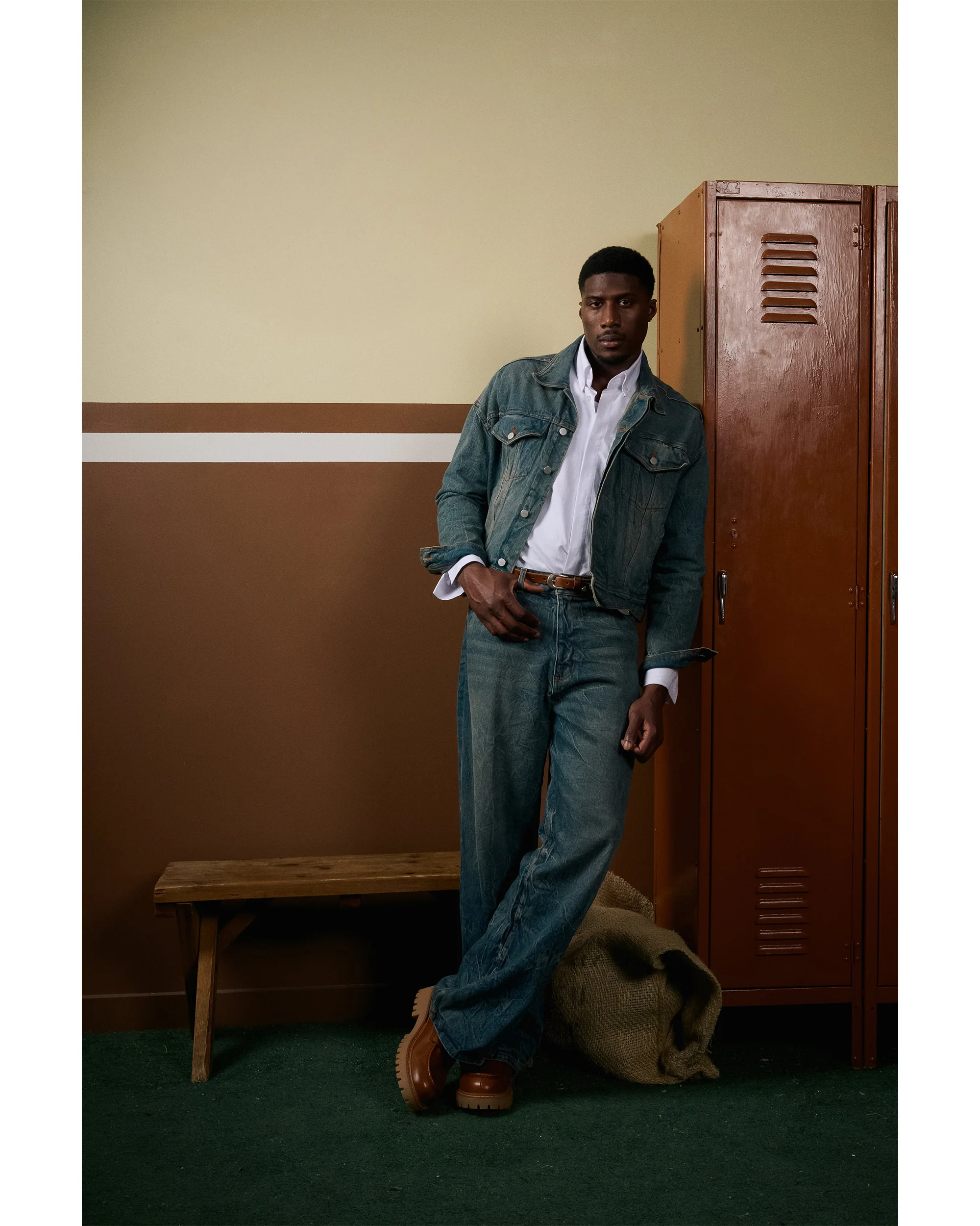 DIALLO RELAXED FIT DENIM JEANS I - Image 2