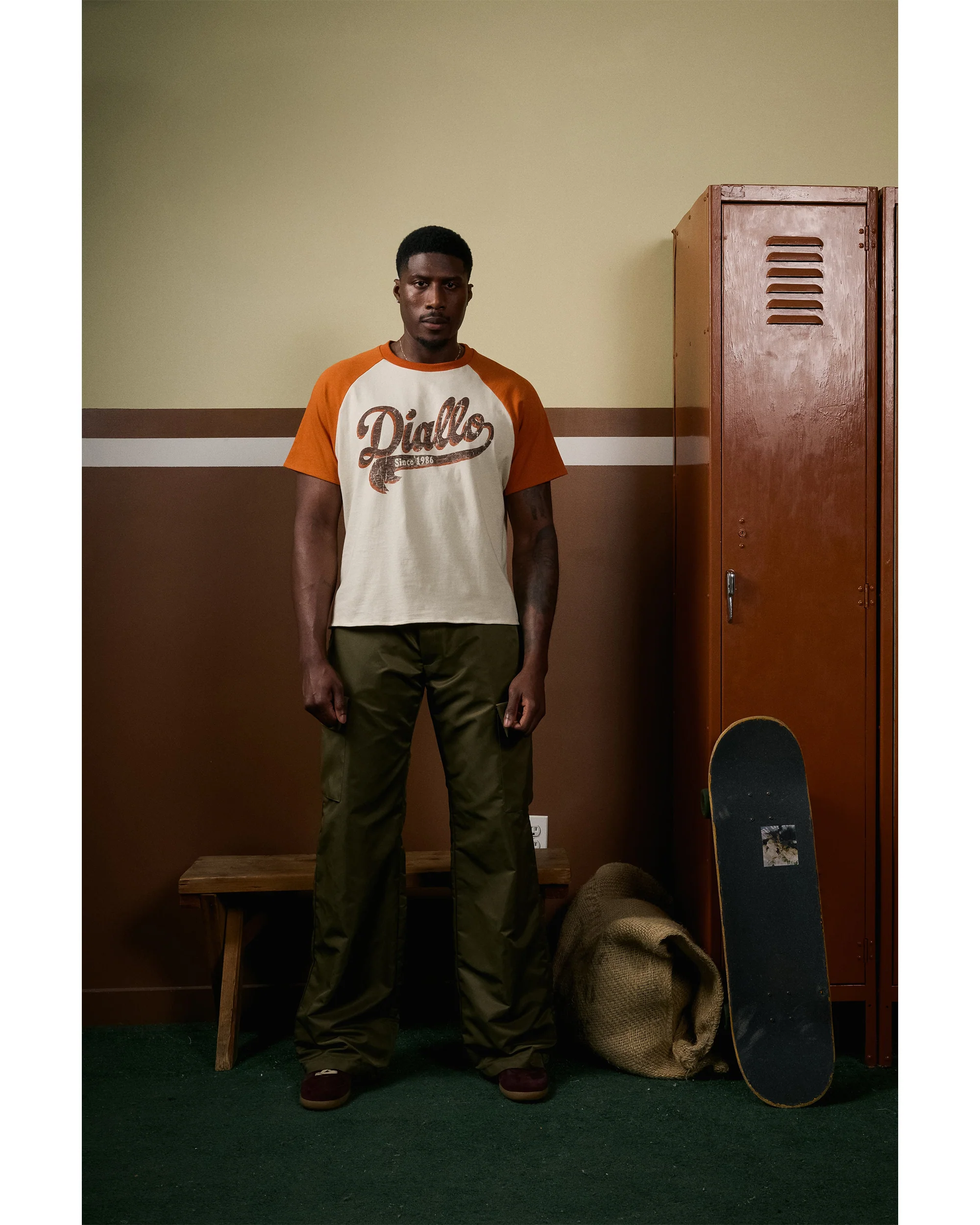 DIALLO SIGNATURE RAGLAN TEE - Image 3
