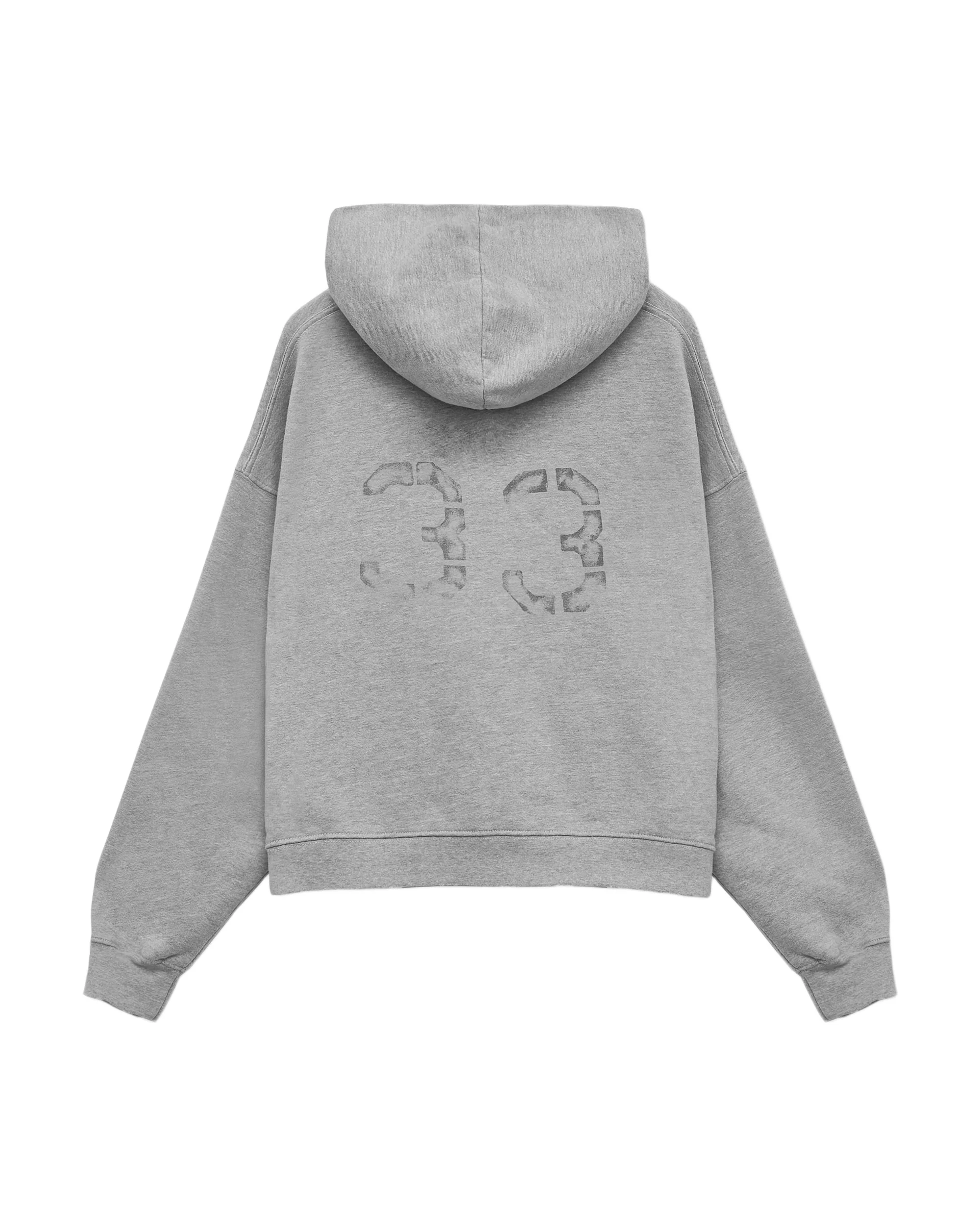 Dirty Hands Hoodie - Heather-Grey - Image 2