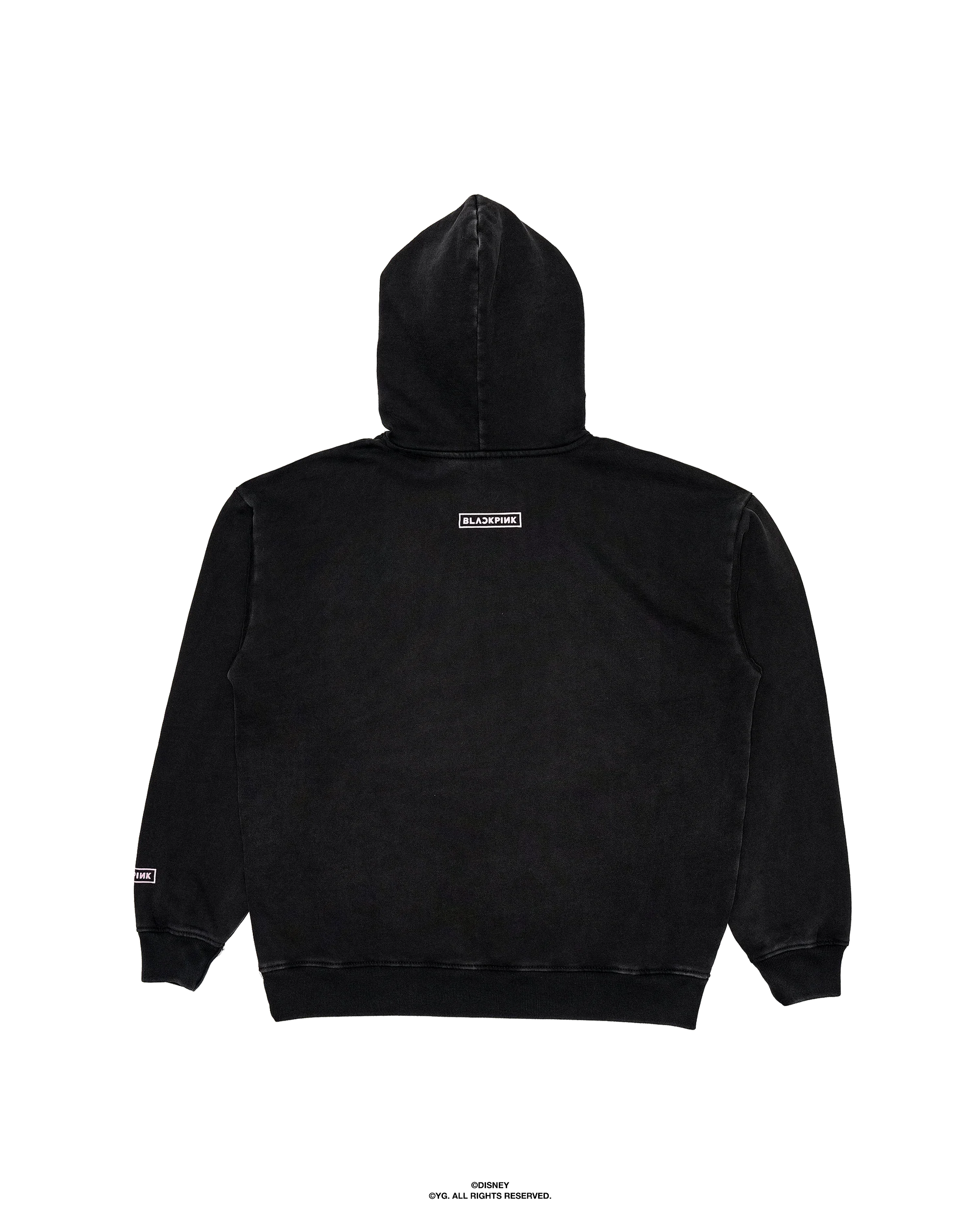 Disney x BLACKPINK Mickey Hoodie - Charcoal - Image 2