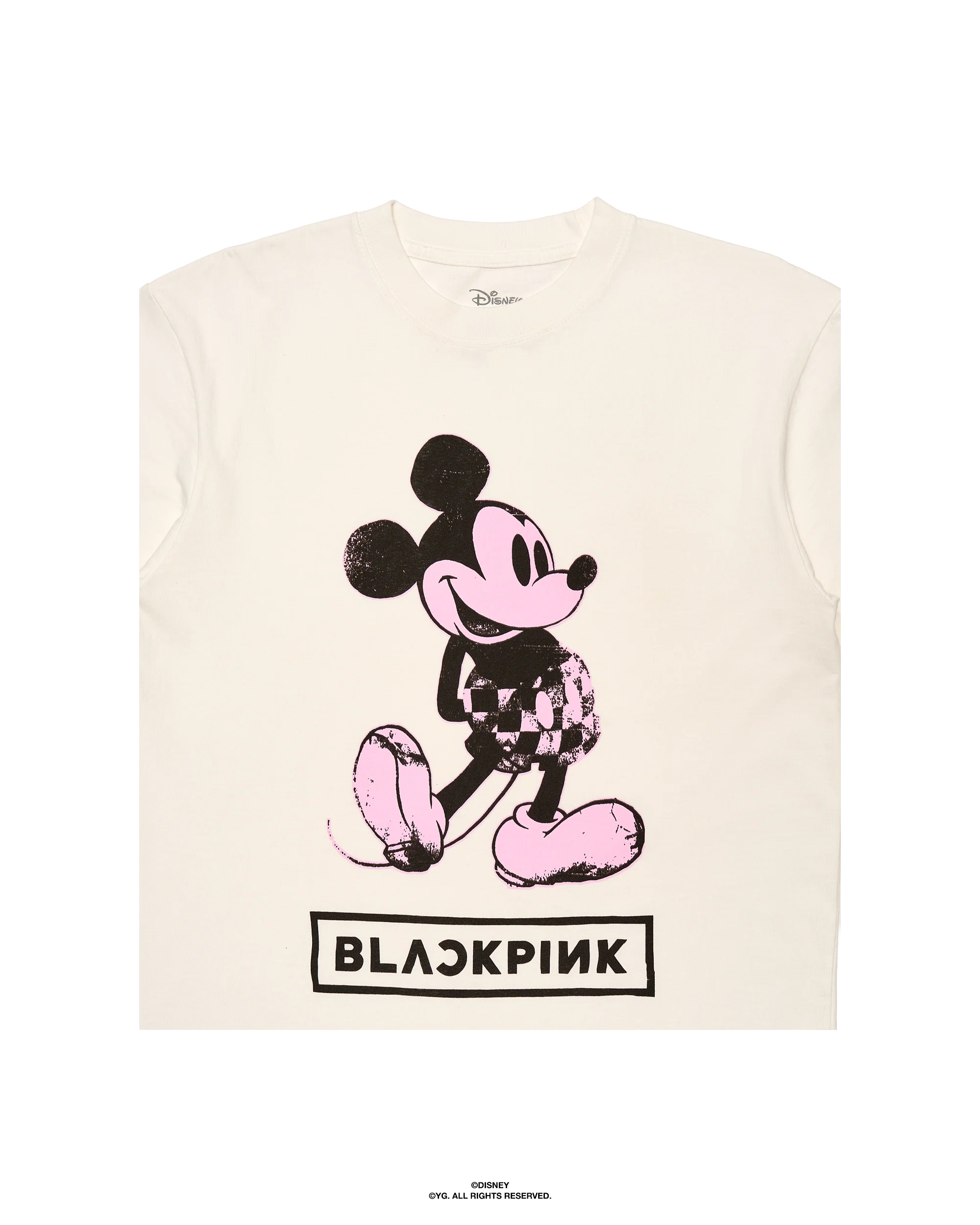 Disney x BLACKPINK Mickey Tee - White - Image 3