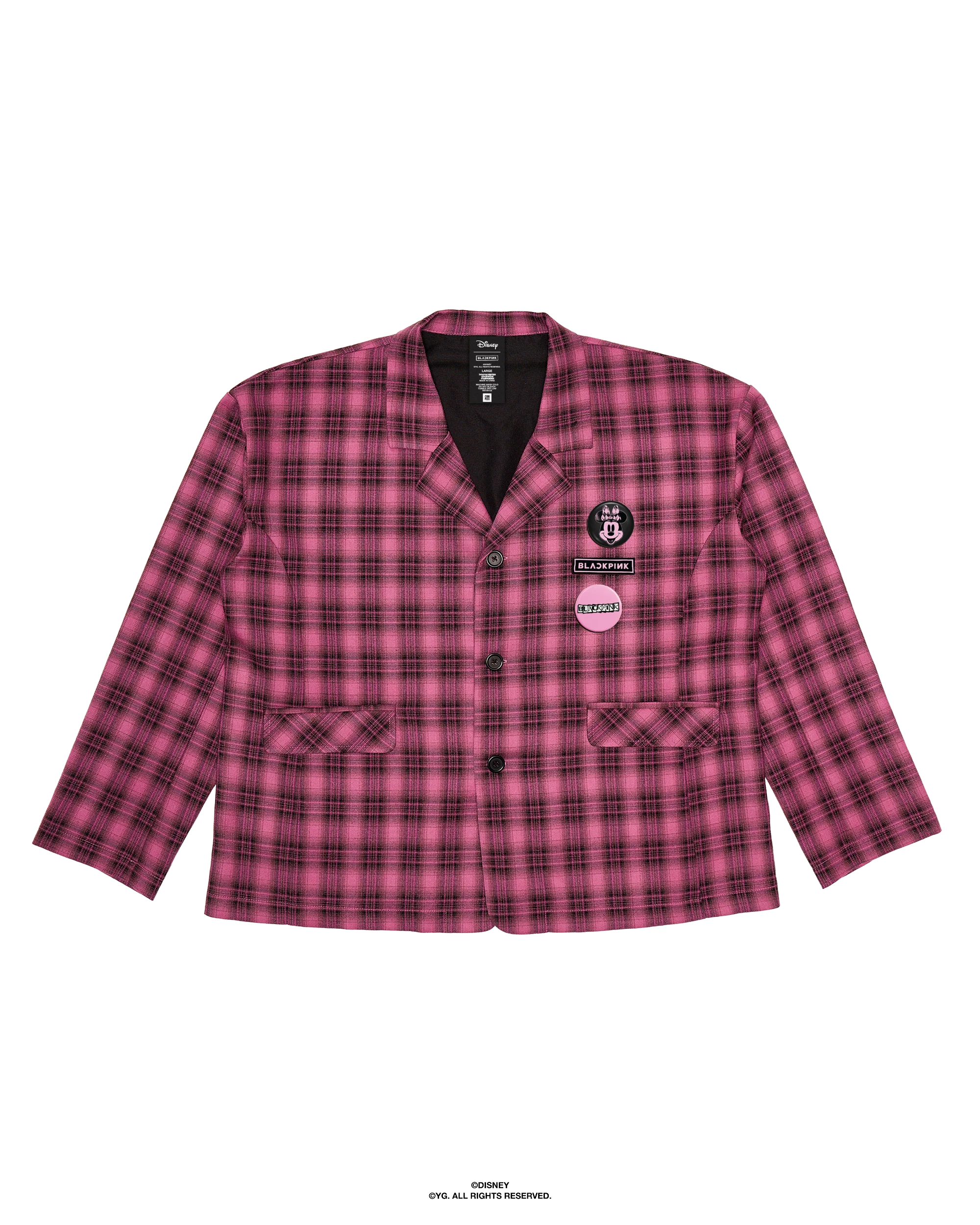 Disney x BLACKPINK Plaid Jacket