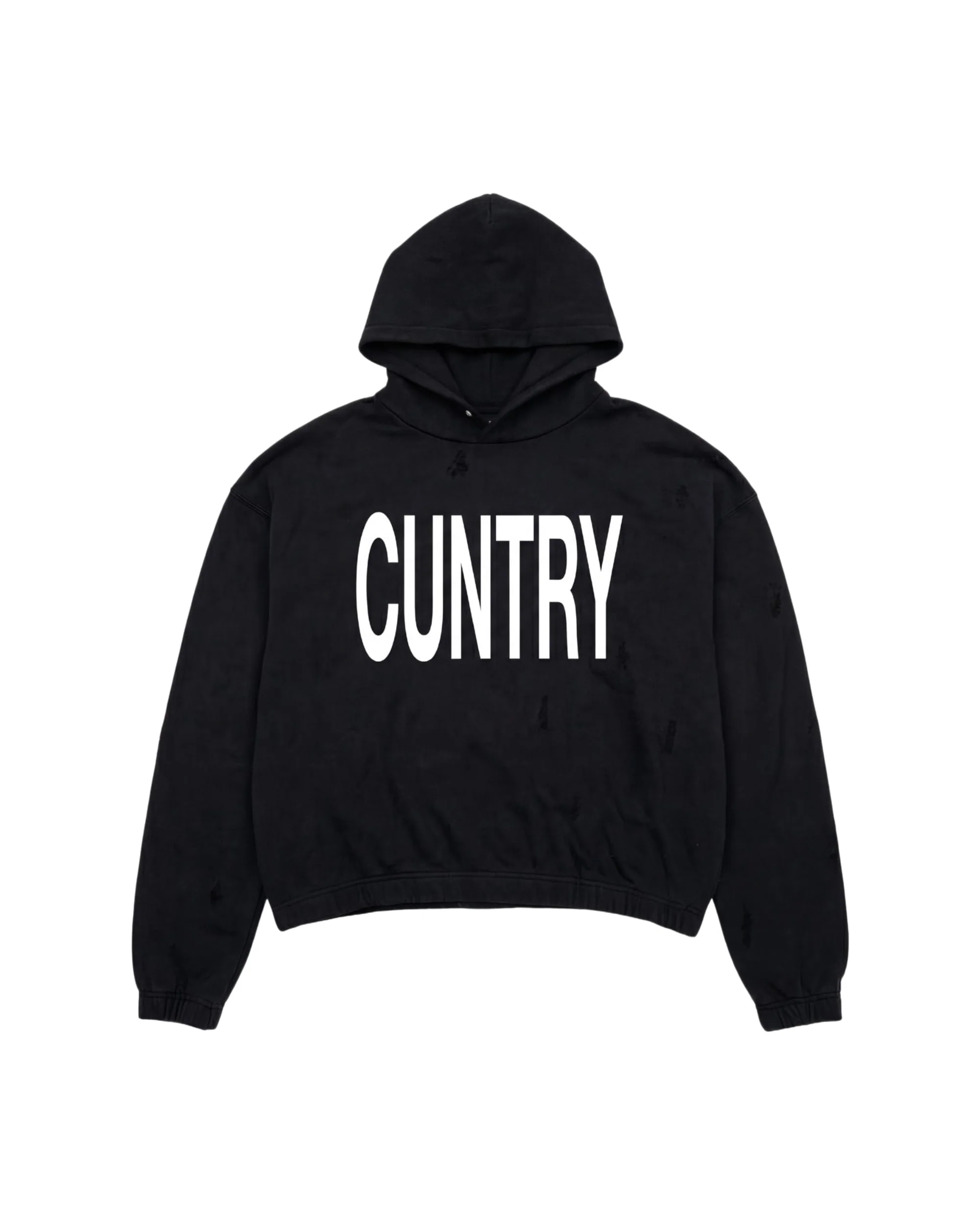 DISTRESSED CUNTRY HOODIE