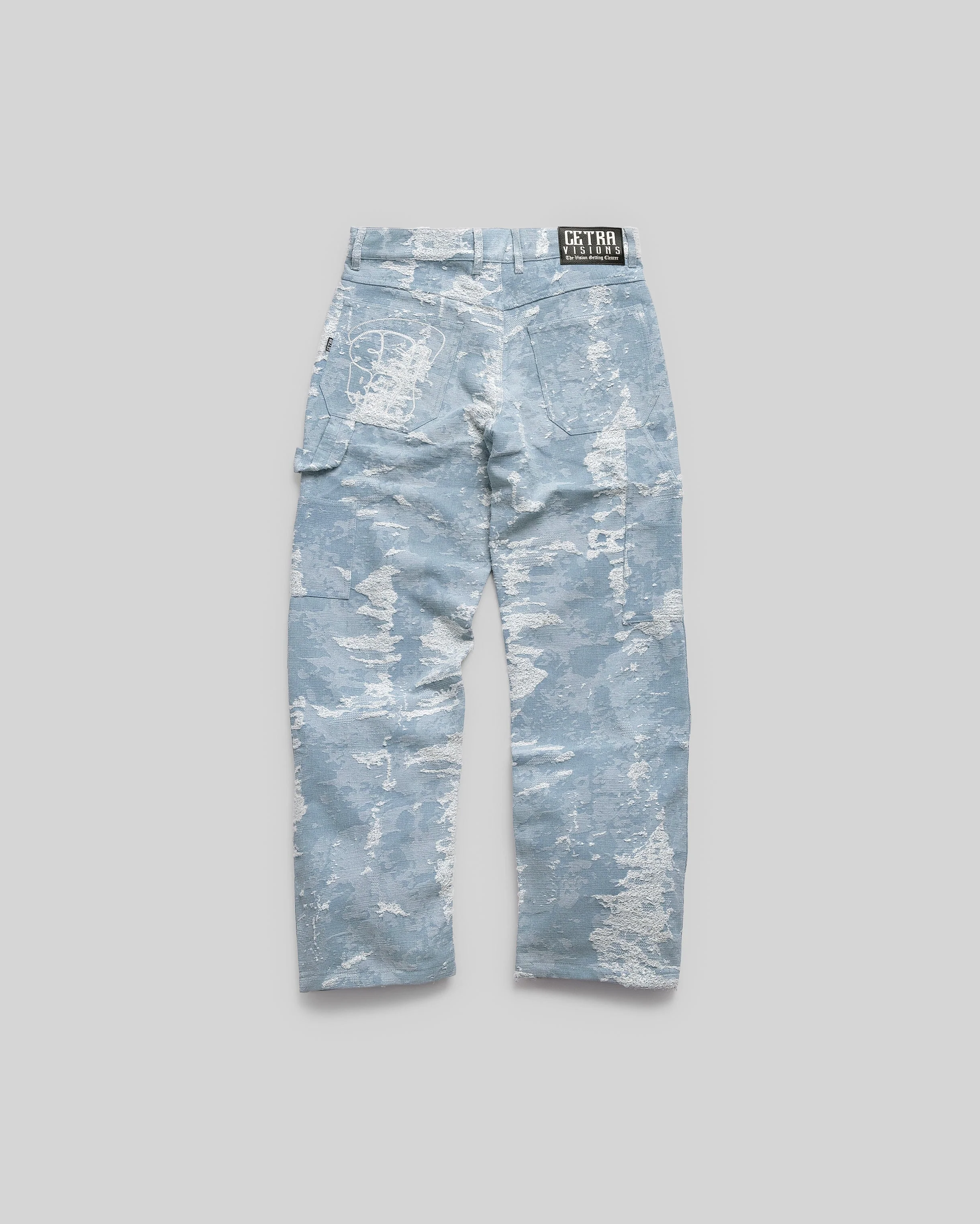 DISTRESSED DENIM PANTS - Image 12