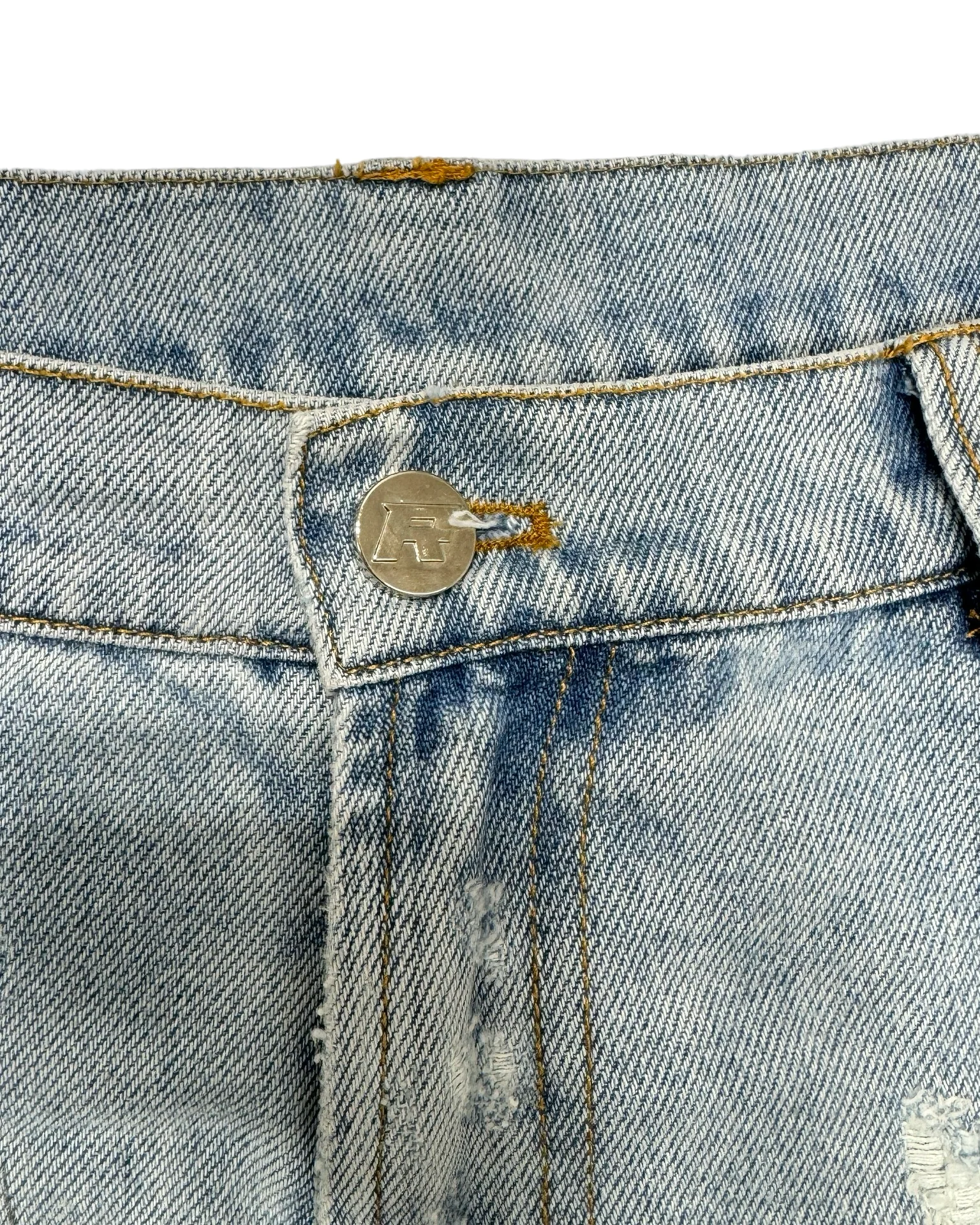 Distressed Denim Shorts - Image 2