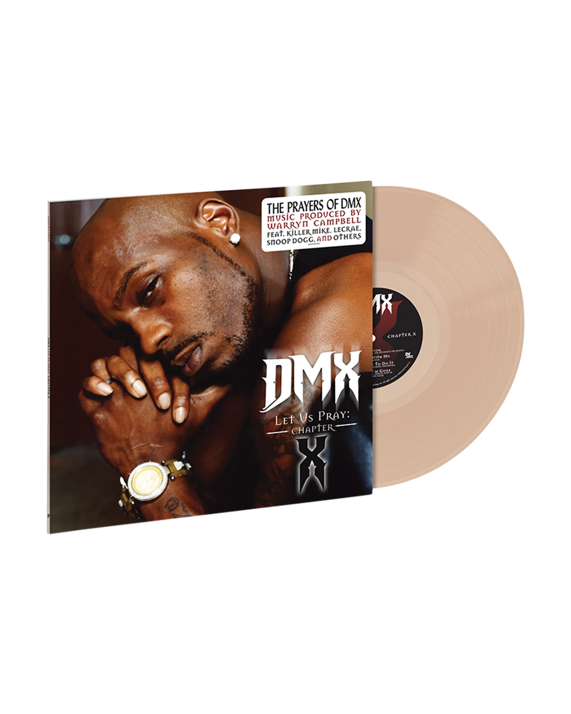 DMX "Let Us Pray: Chapter X" (Translucent Tan LP) Complex Exclusive