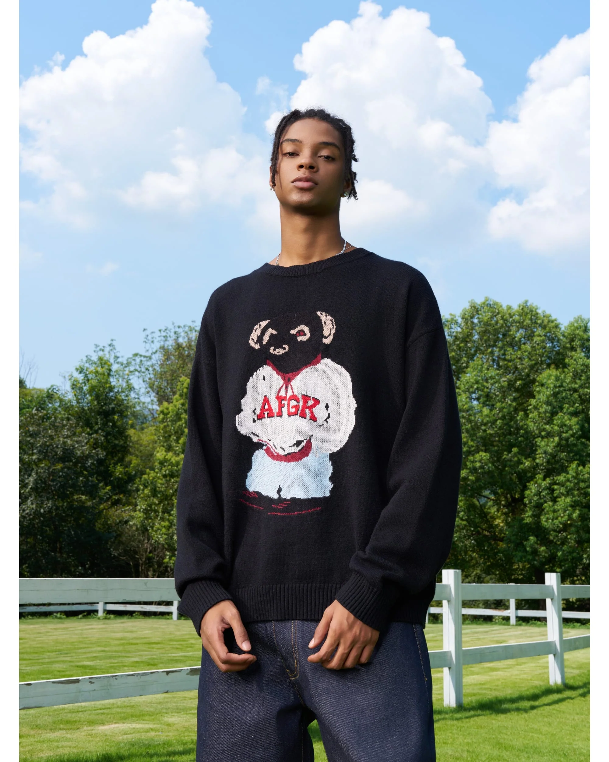 (AFGK) Bear Sweater - Image 8