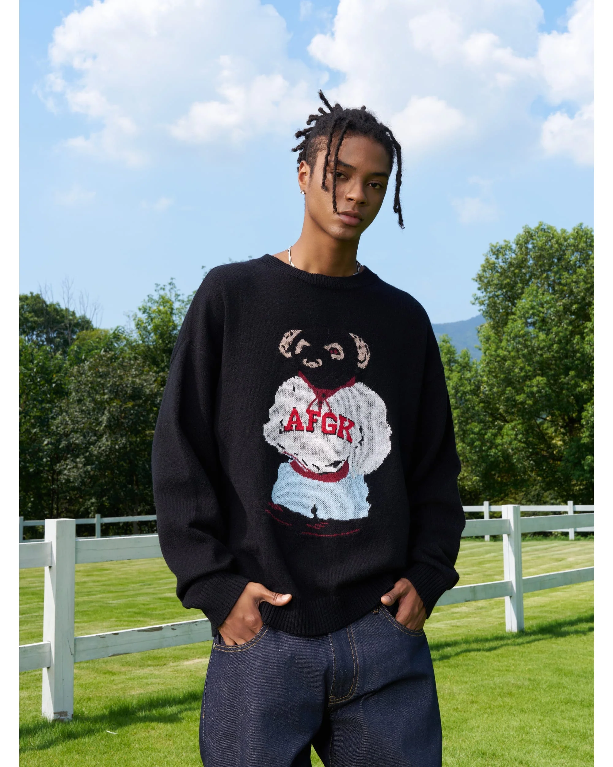 (AFGK) Bear Sweater - Image 9