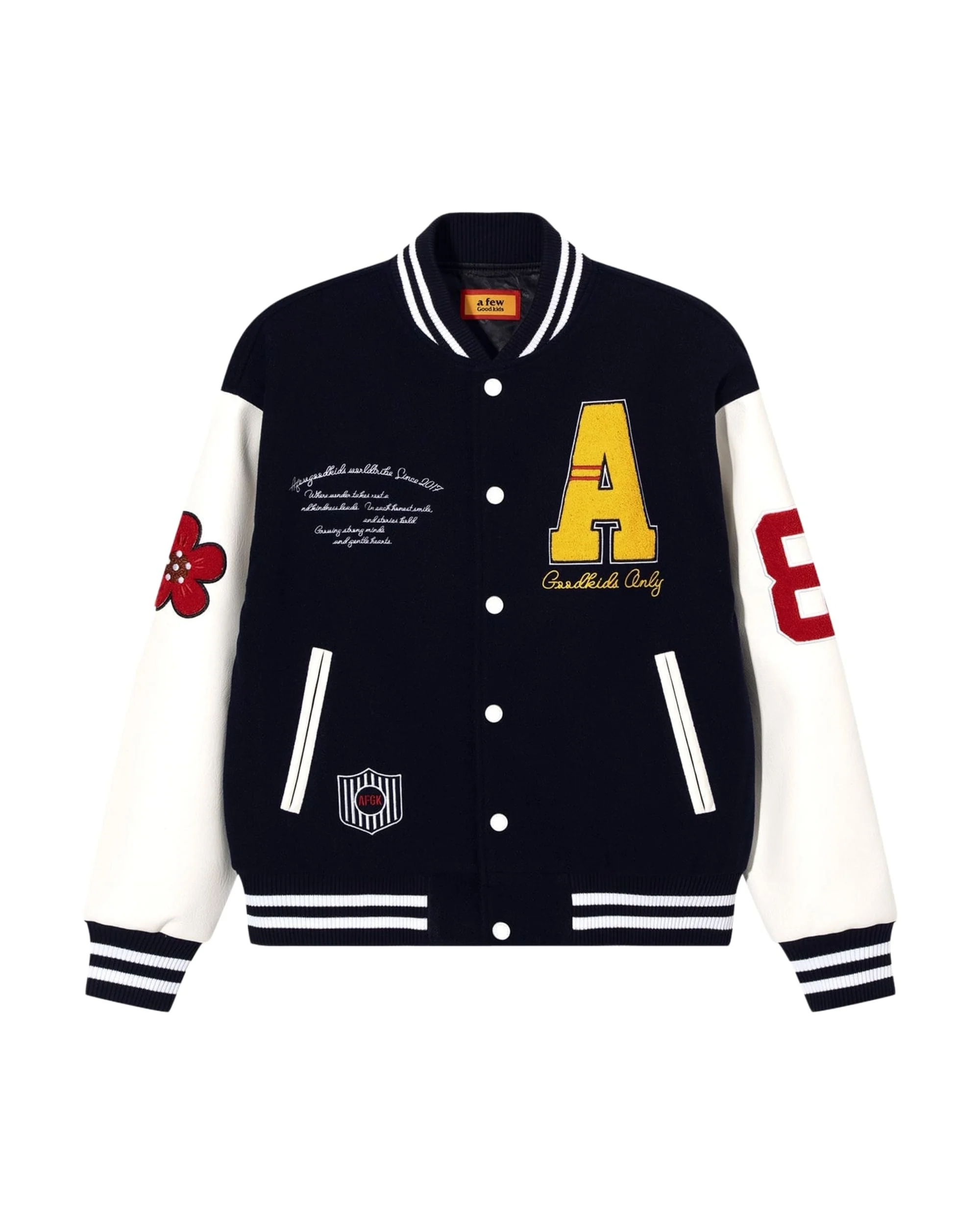 (AFGK) Logo badge varsity jacket - Image 6