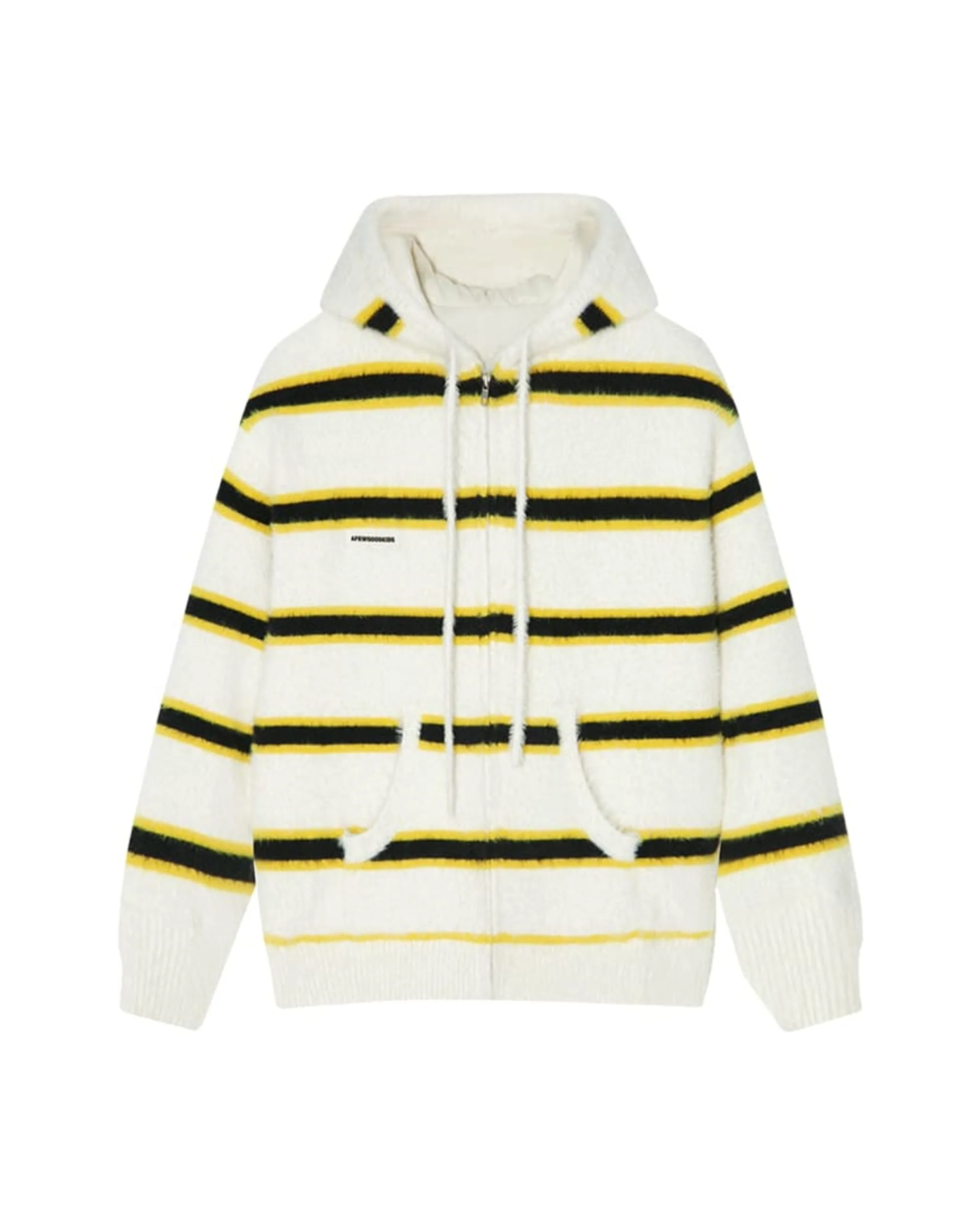 (AFGK) Stripe hooded jumper - Image 8