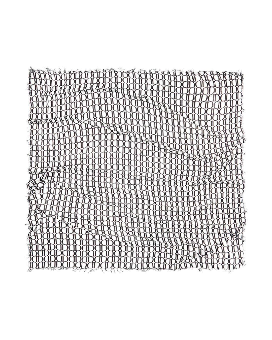 DOPAMINE SCARF (BLACK/WHITE)