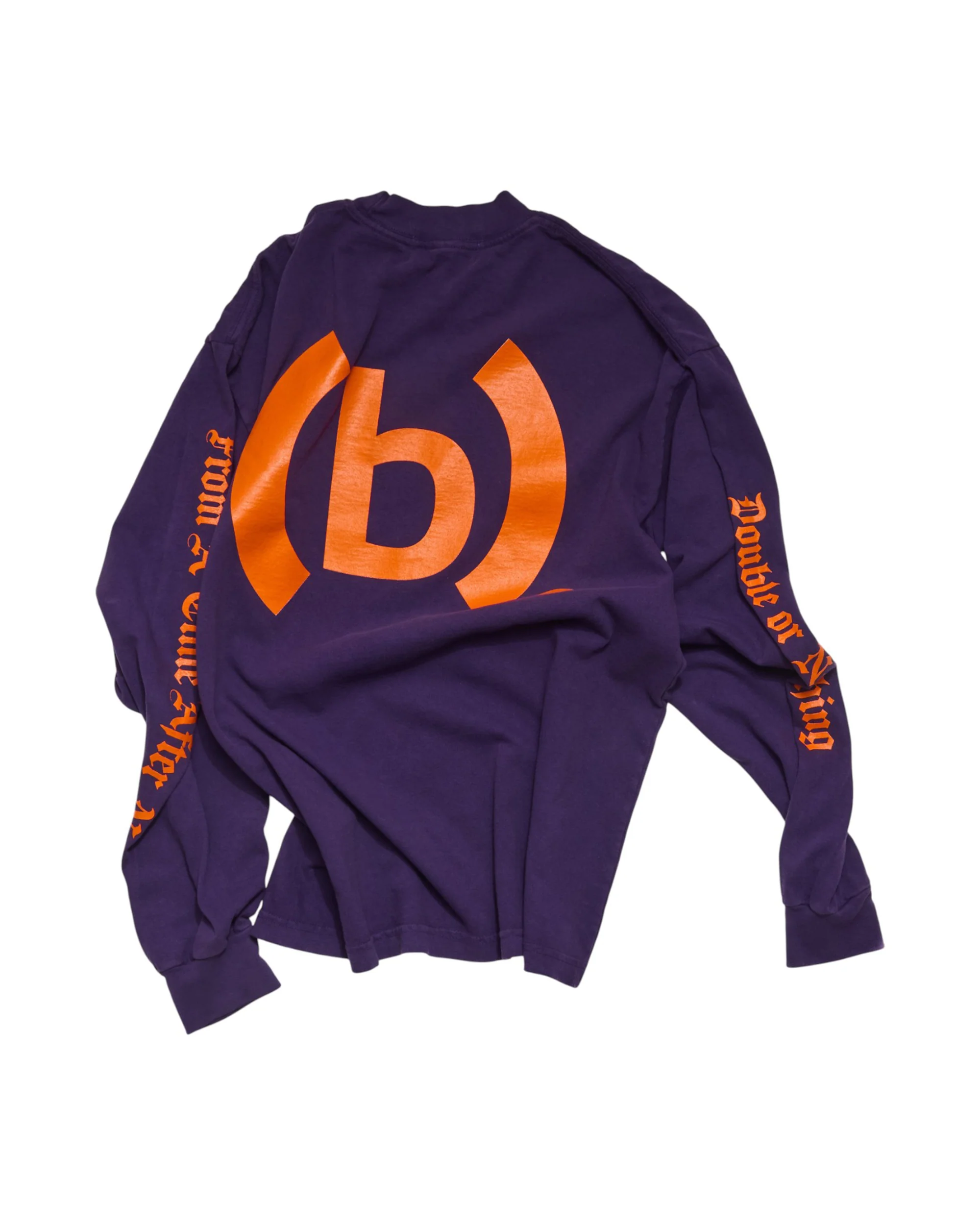 Double Or Nothing L/S T-Shirt (Purple) - Image 4