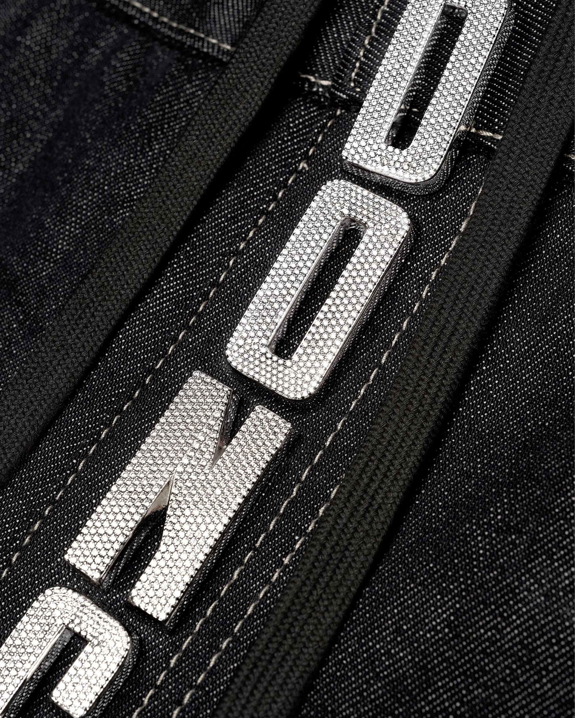 DOUBLE-WAIST RAW DENIM JEANS - Image 14