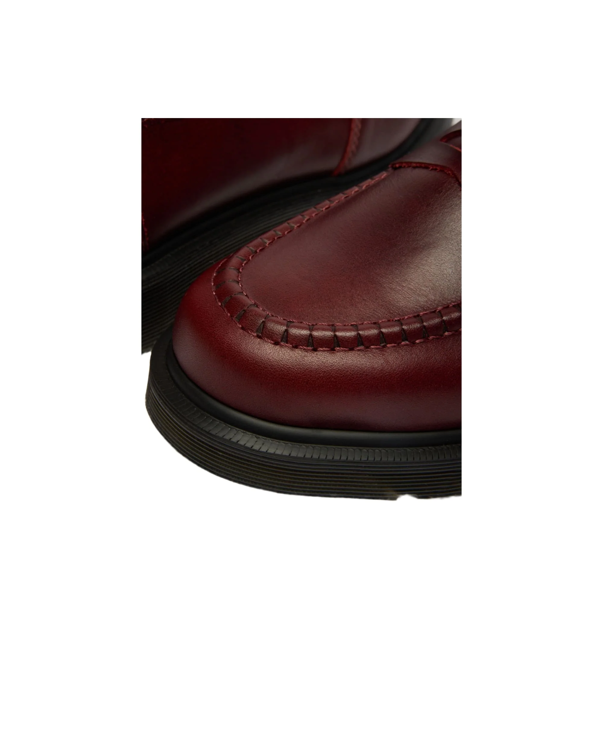 DR. MARTENS CLASSIC CALF REFINED LOAFER - BURGUNDY - Image 4