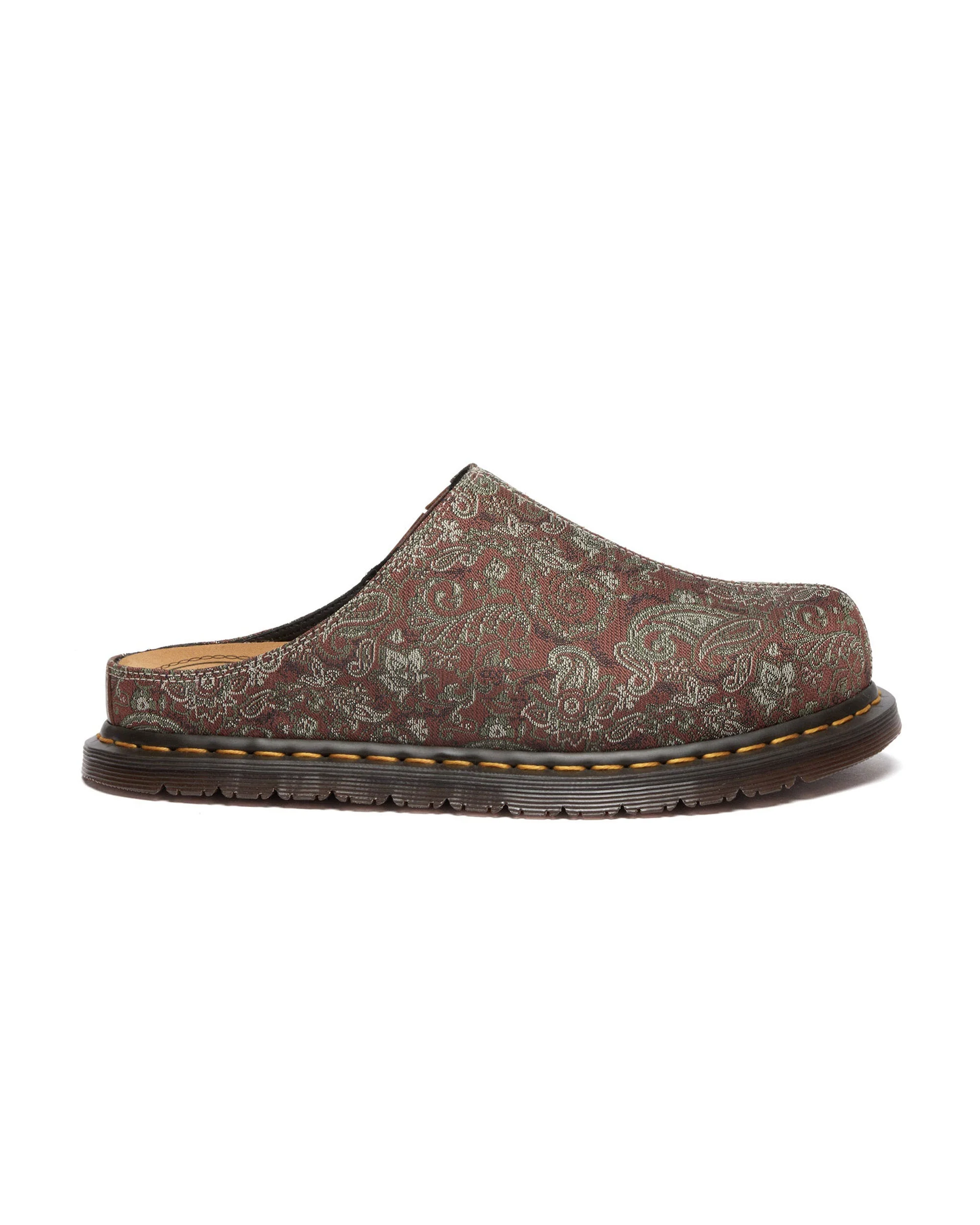 DR. MARTENS JACQUARD SAN MULE RED